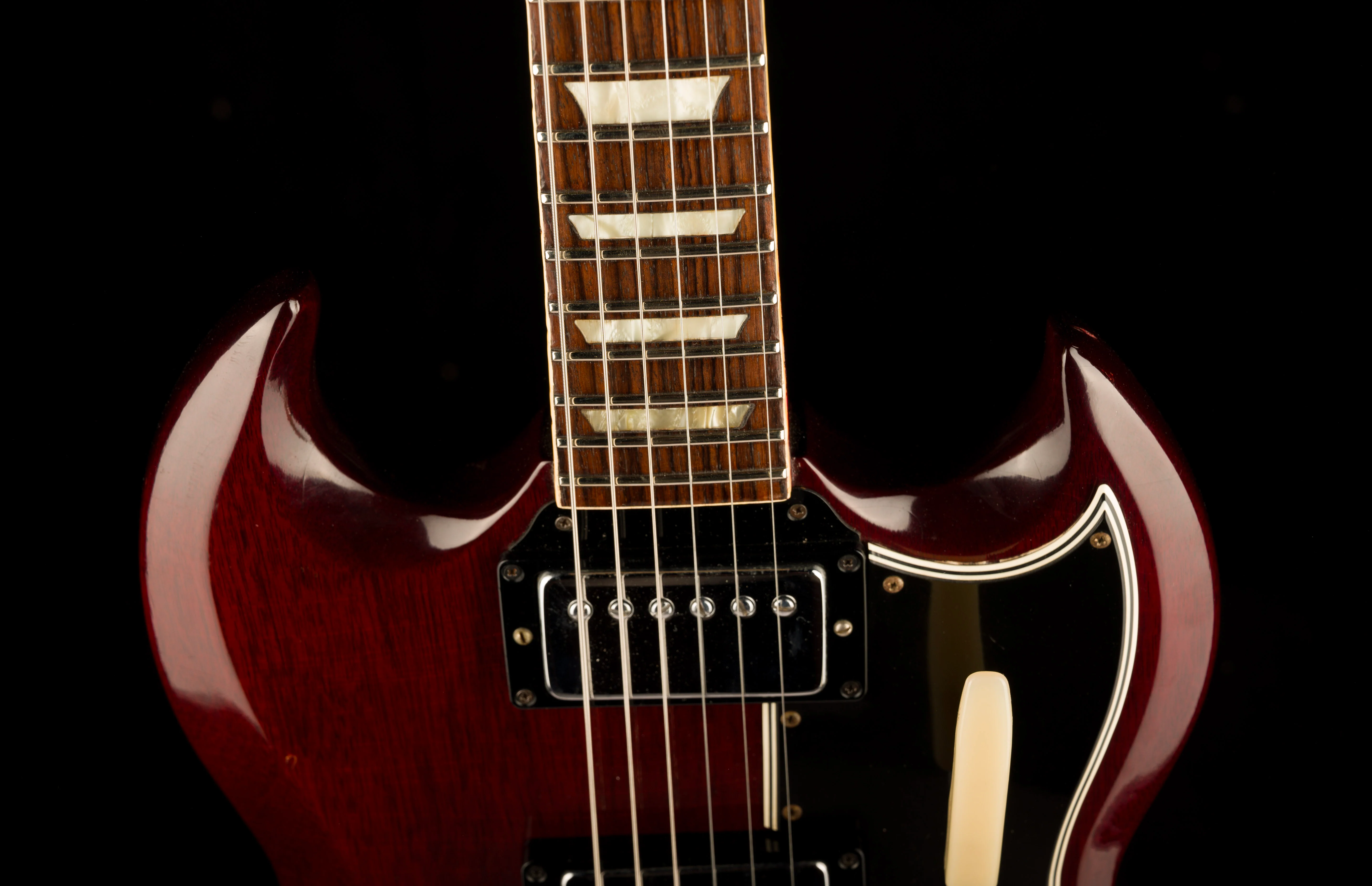 Vintage 1965 Gibson SG Standard Cherry With OHSC - Image 3
