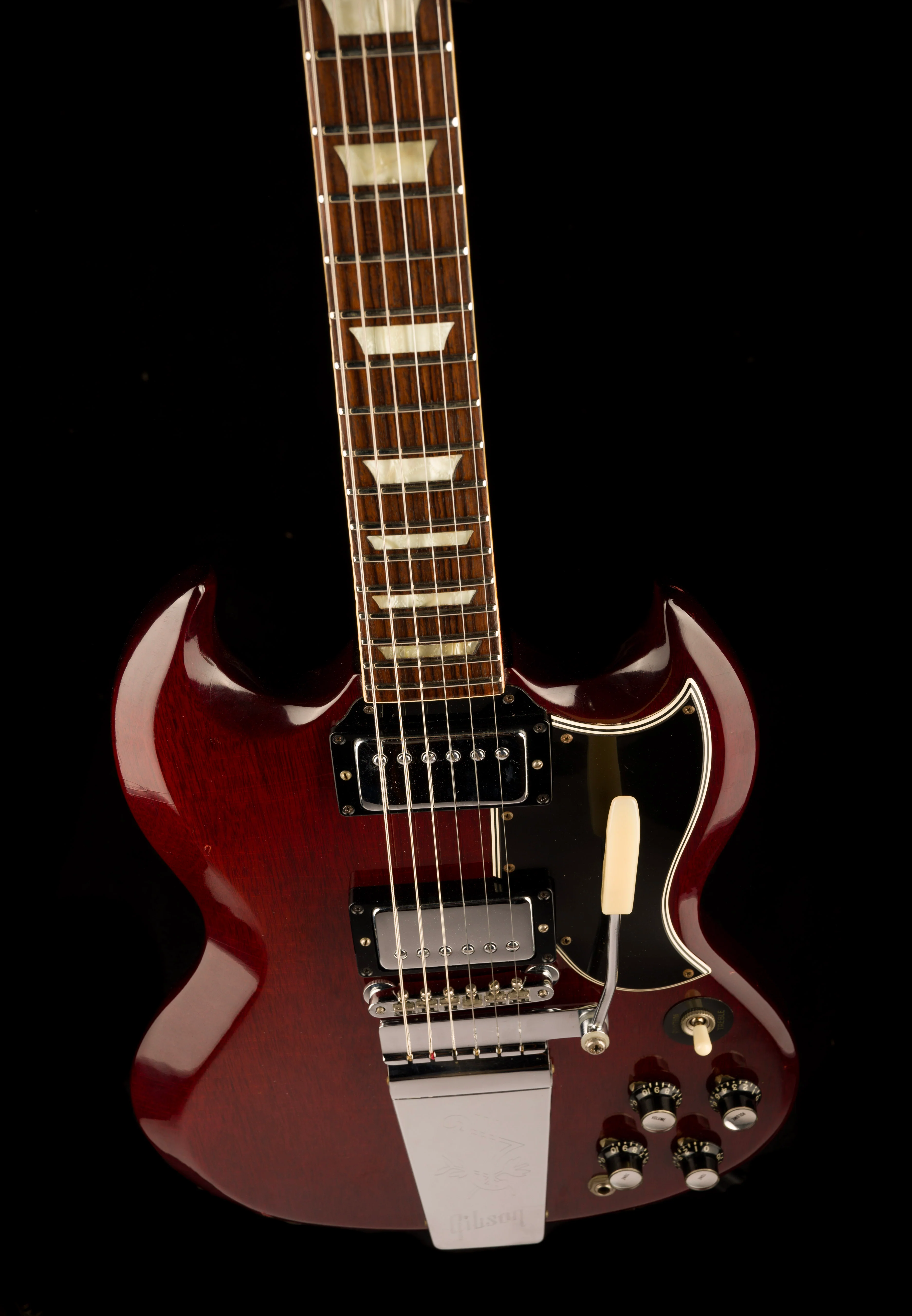 Vintage 1965 Gibson SG Standard Cherry With OHSC - Image 4
