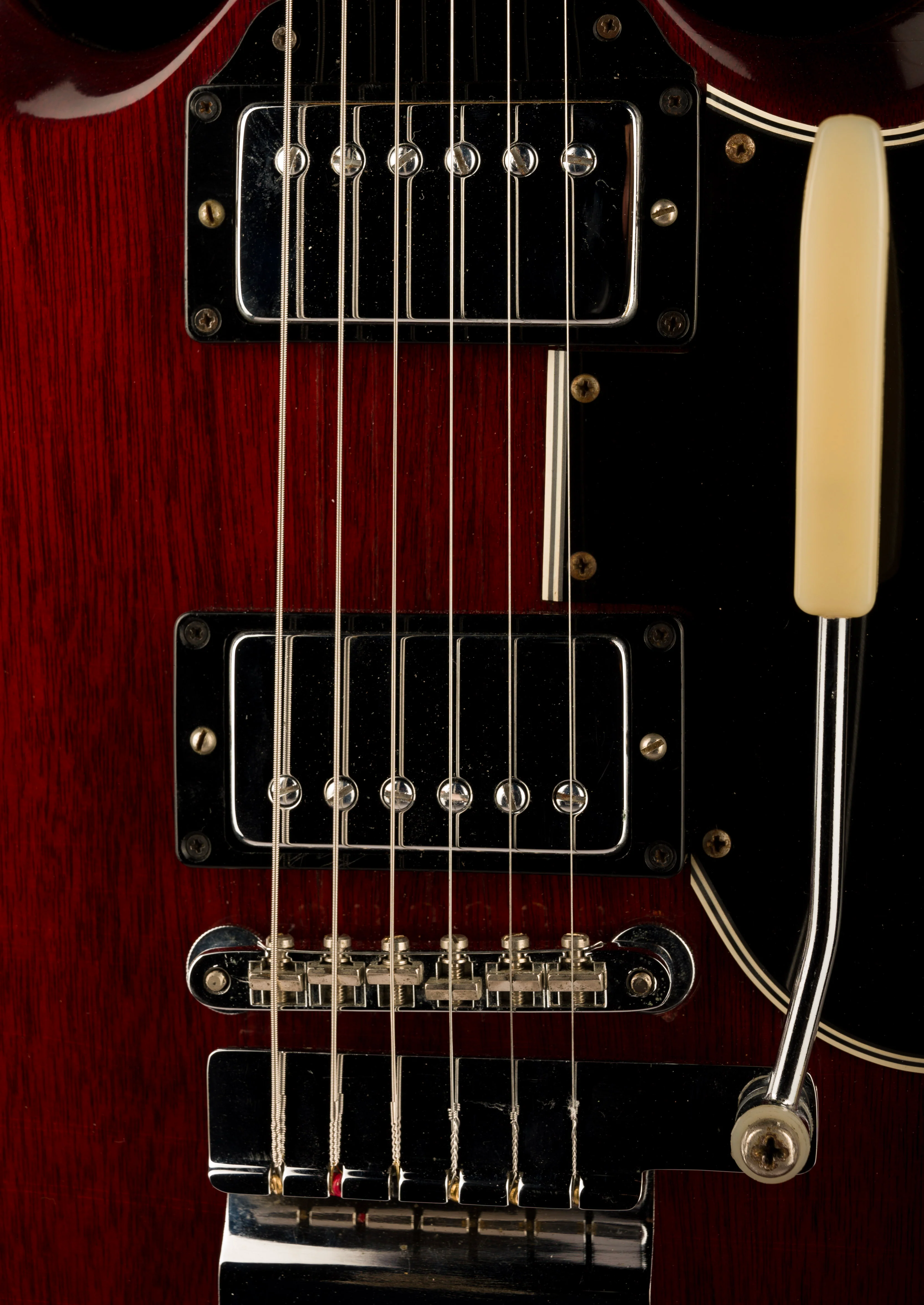 Vintage 1965 Gibson SG Standard Cherry With OHSC - Image 7