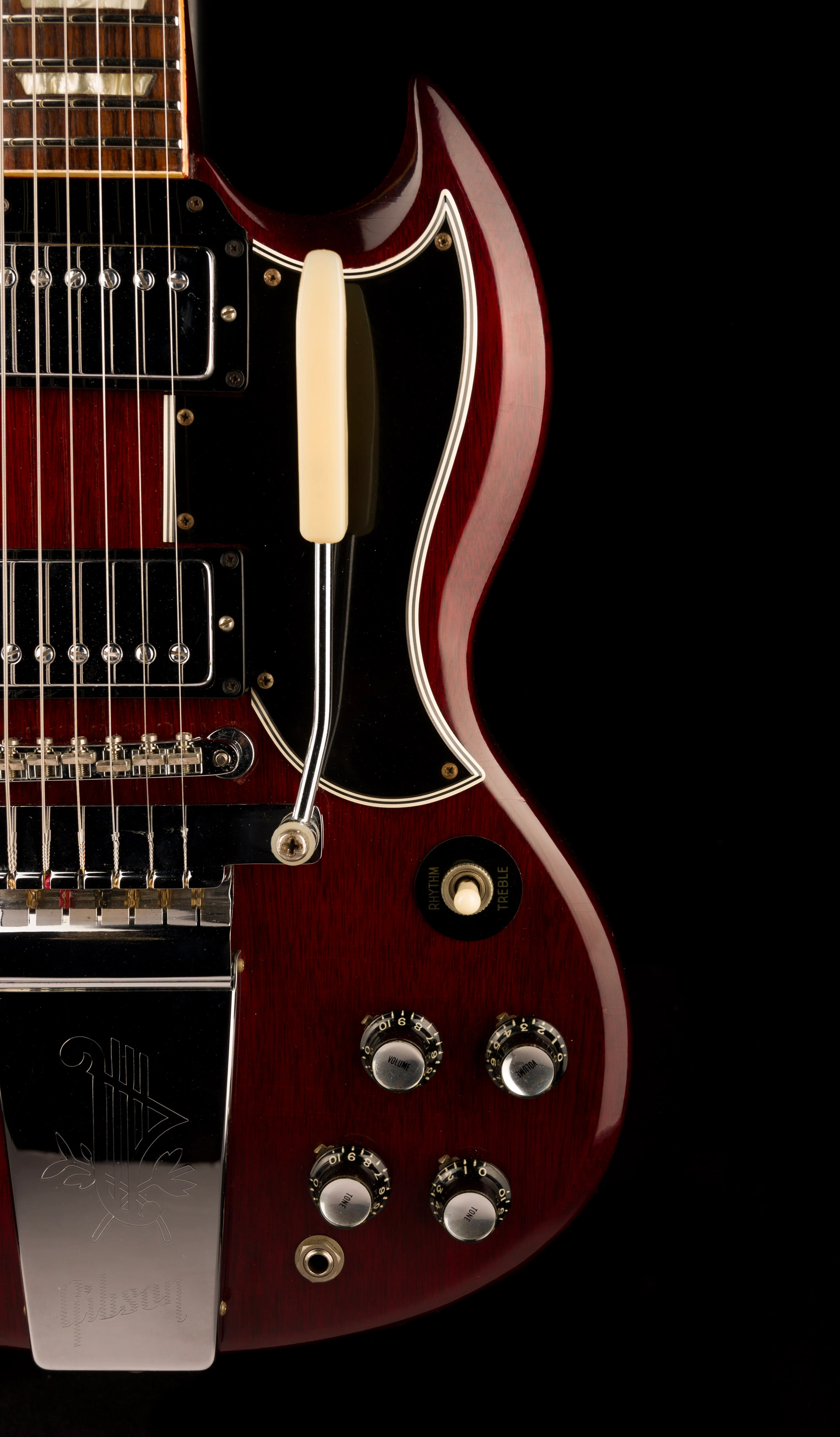 Vintage 1965 Gibson SG Standard Cherry With OHSC - Image 9