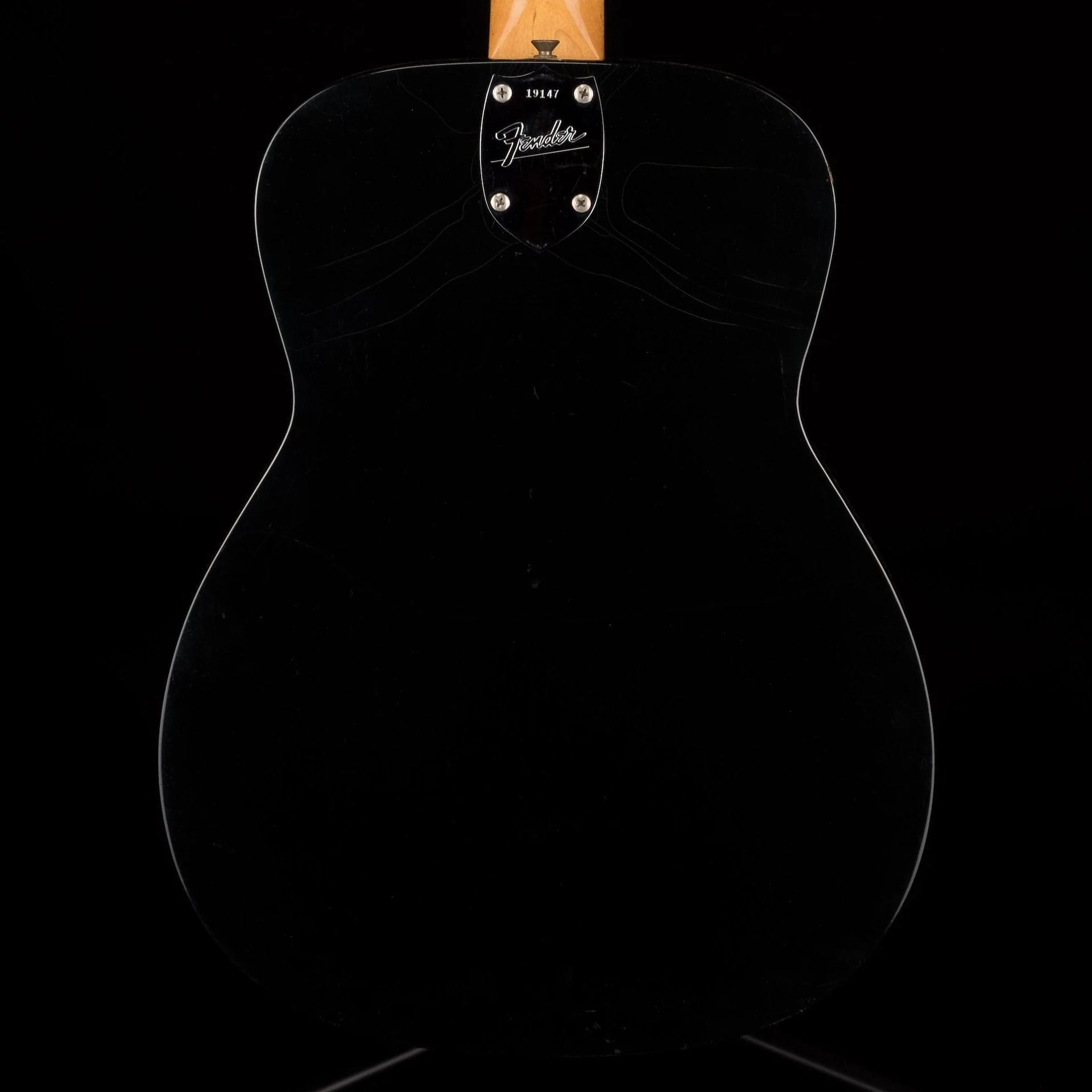 Pre-owned 1968 Fender Villager Acoustic - Rare Black Version - Image 11