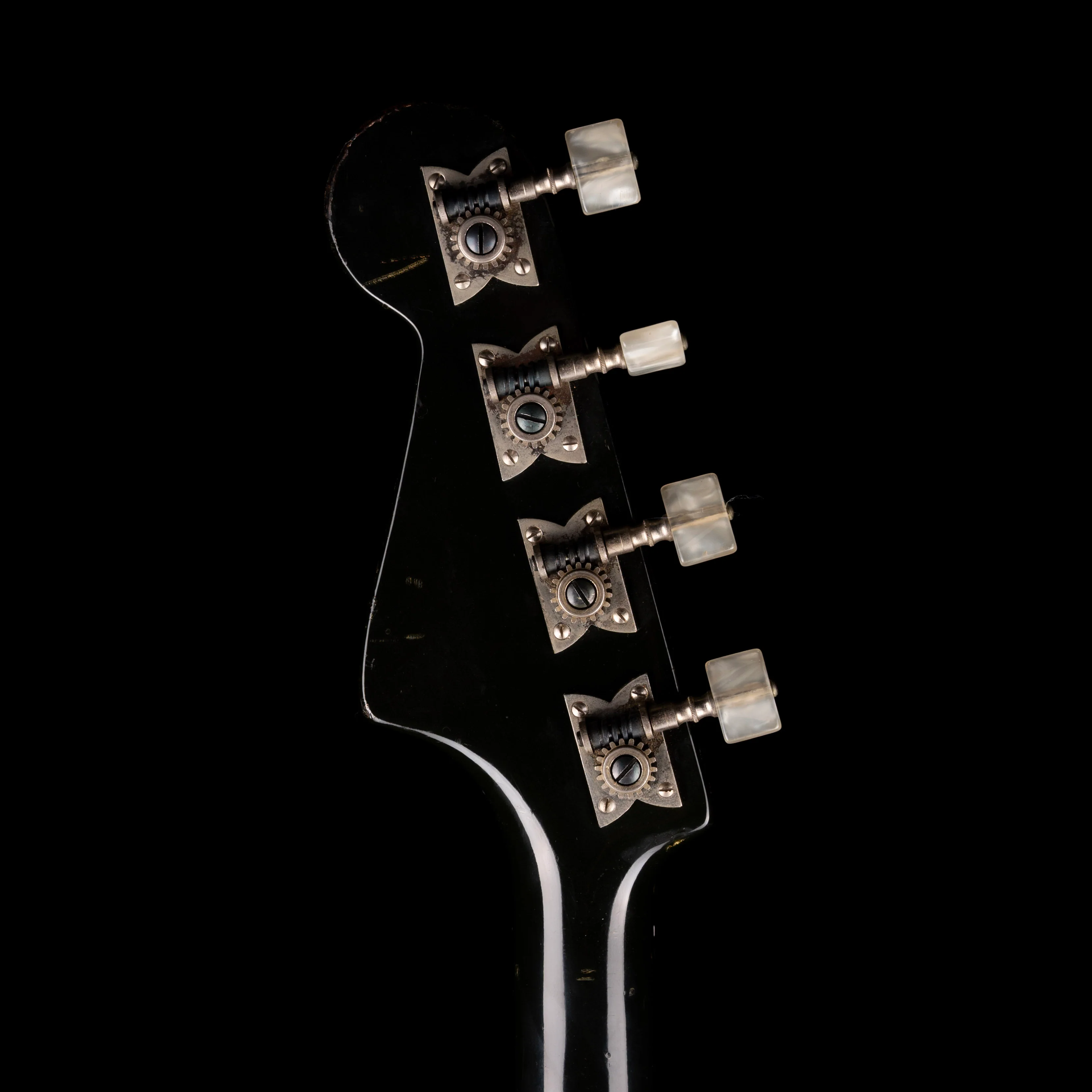 Pre Owned 1968 Hagstrom HB-1 Bass Black With OHSC - Image 15