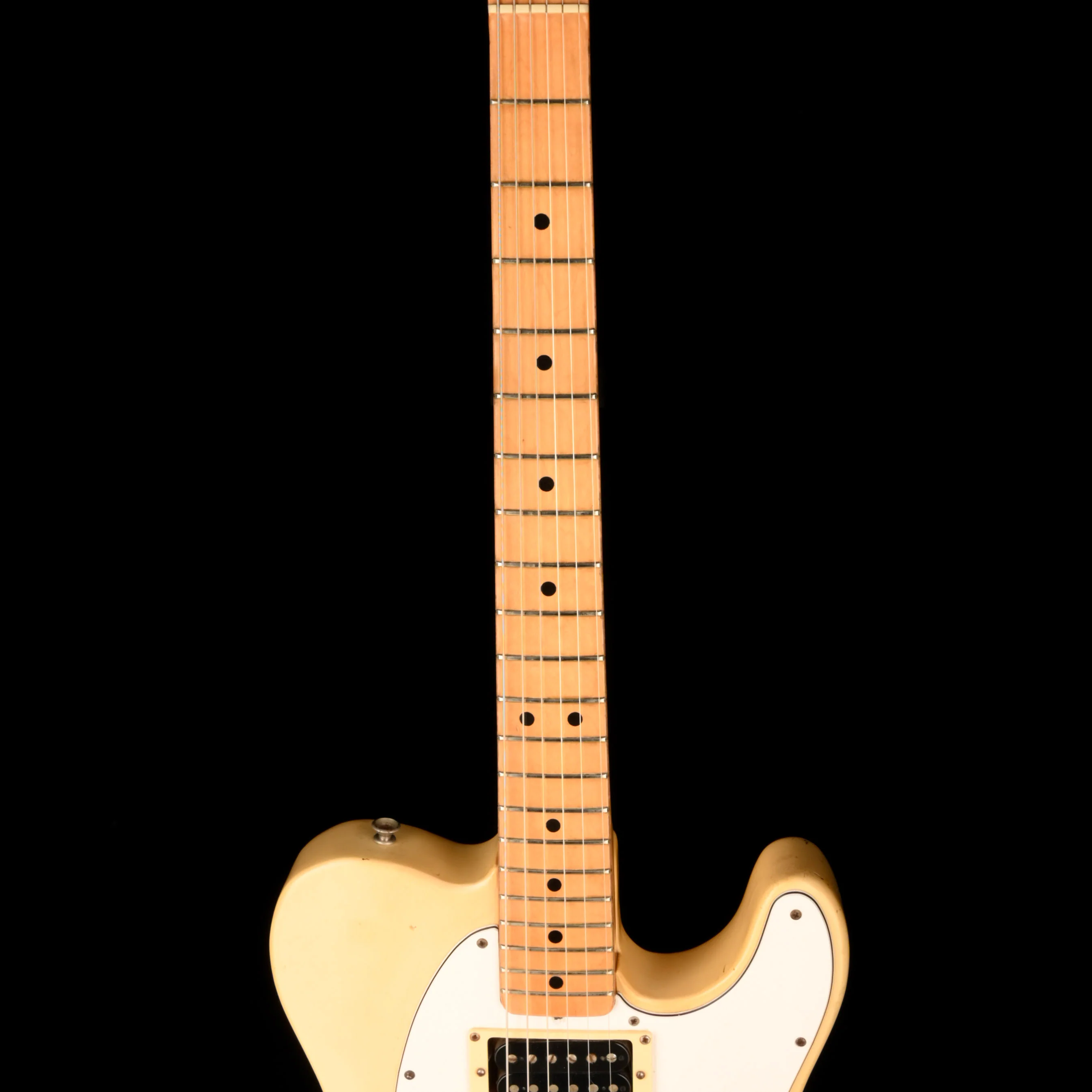 Vintage 1975 Fender Telecaster Blonde Modded With Case - Image 7
