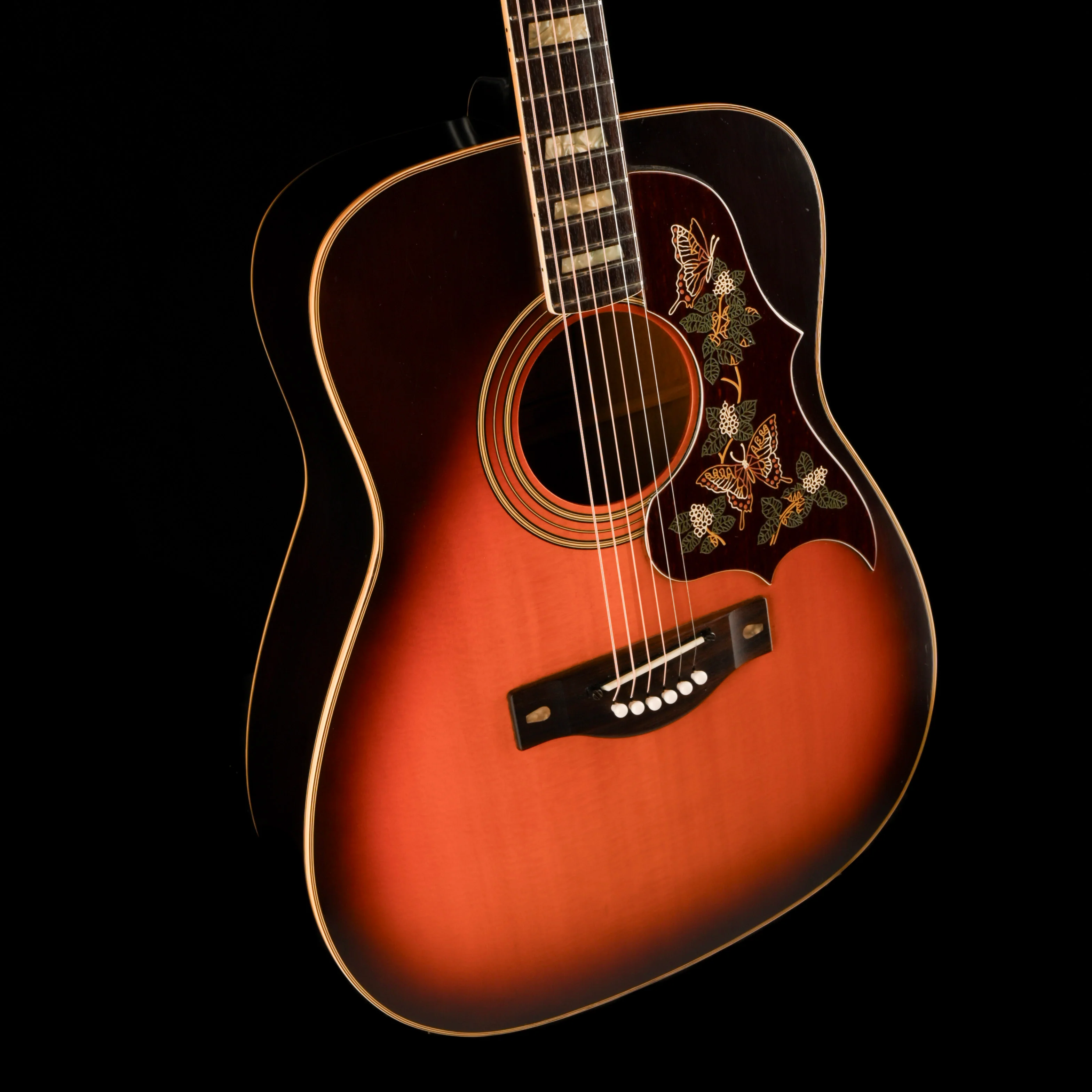 Pre Owned 1976 Yamaha FG-600S Sunburst Acoustic Guitar With Case - Image 5