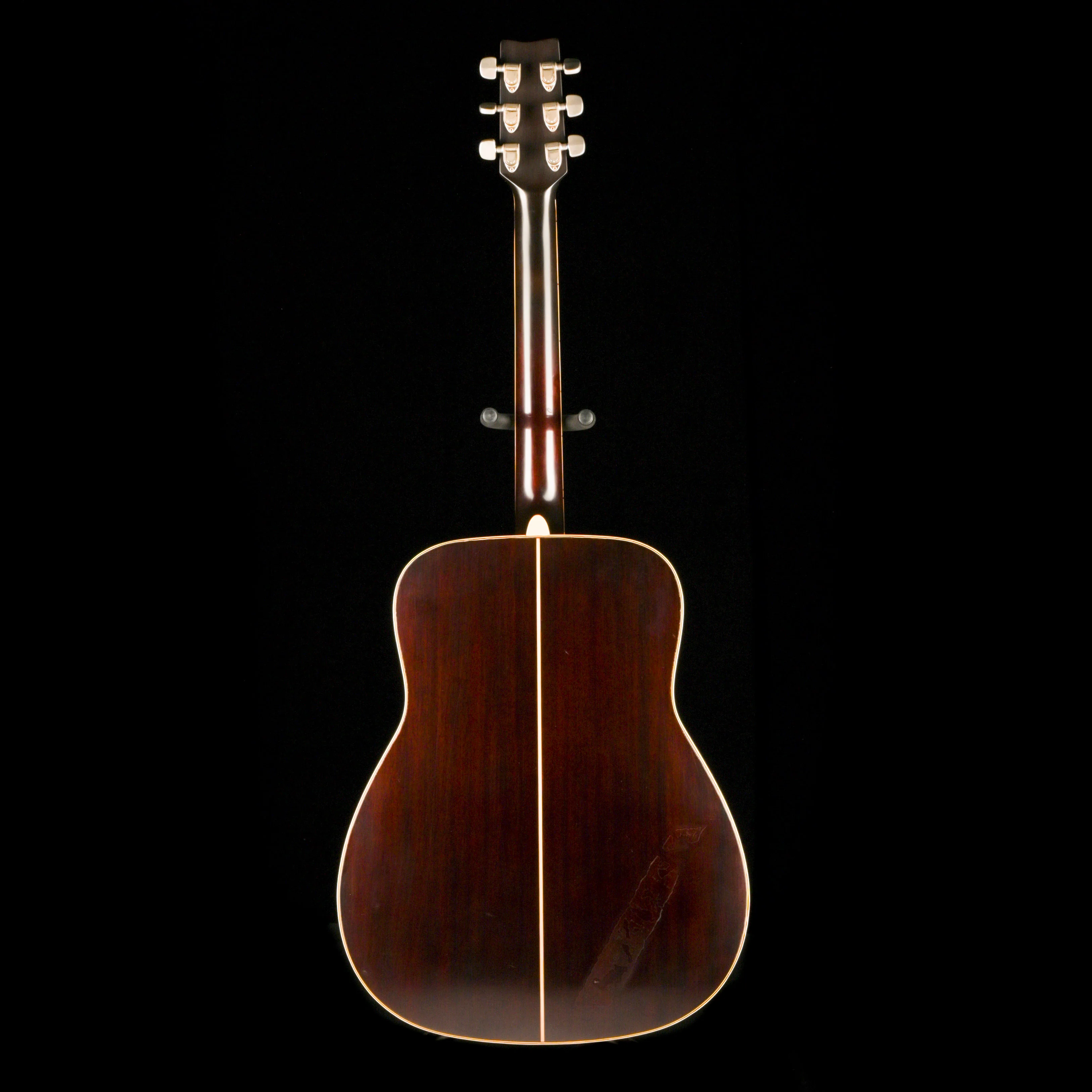 Pre Owned 1976 Yamaha FG-600S Sunburst Acoustic Guitar With Case - Image 8