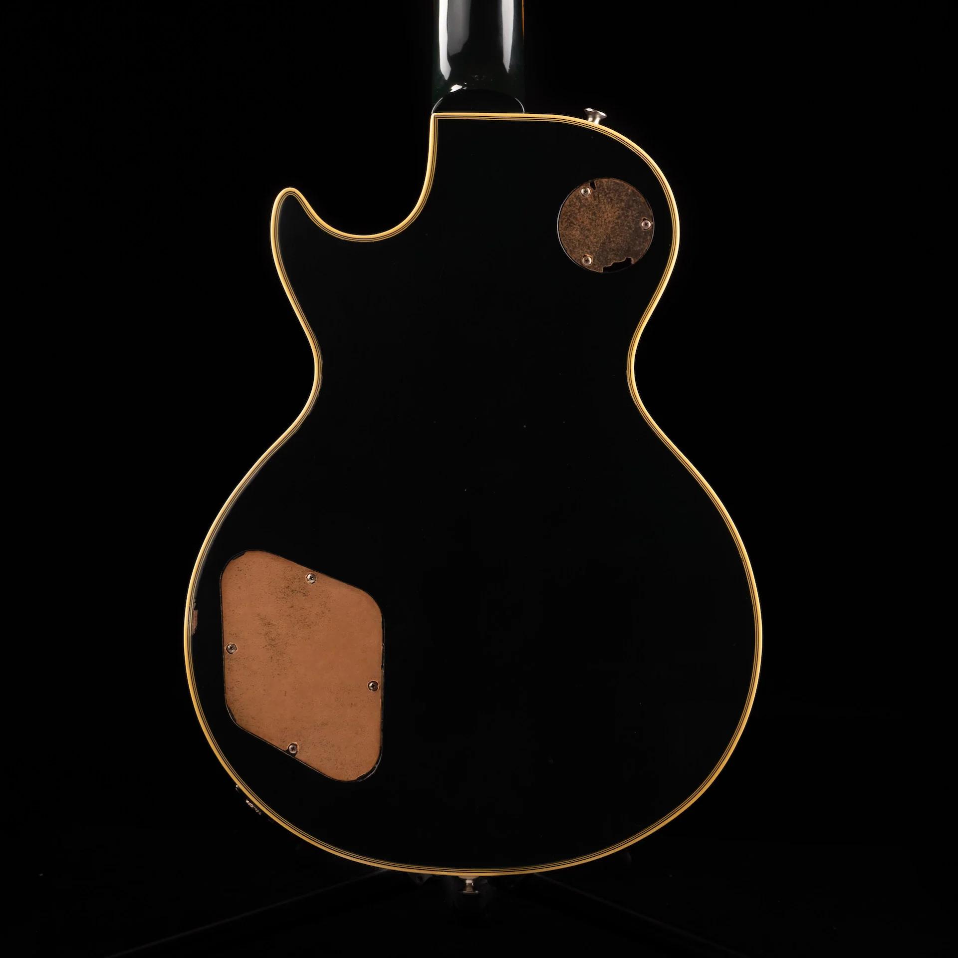 Pre Owned 1978 Greco EG600P Peter Frampton LP Custom 3-Pickup Black Beauty With OHSC - Image 3