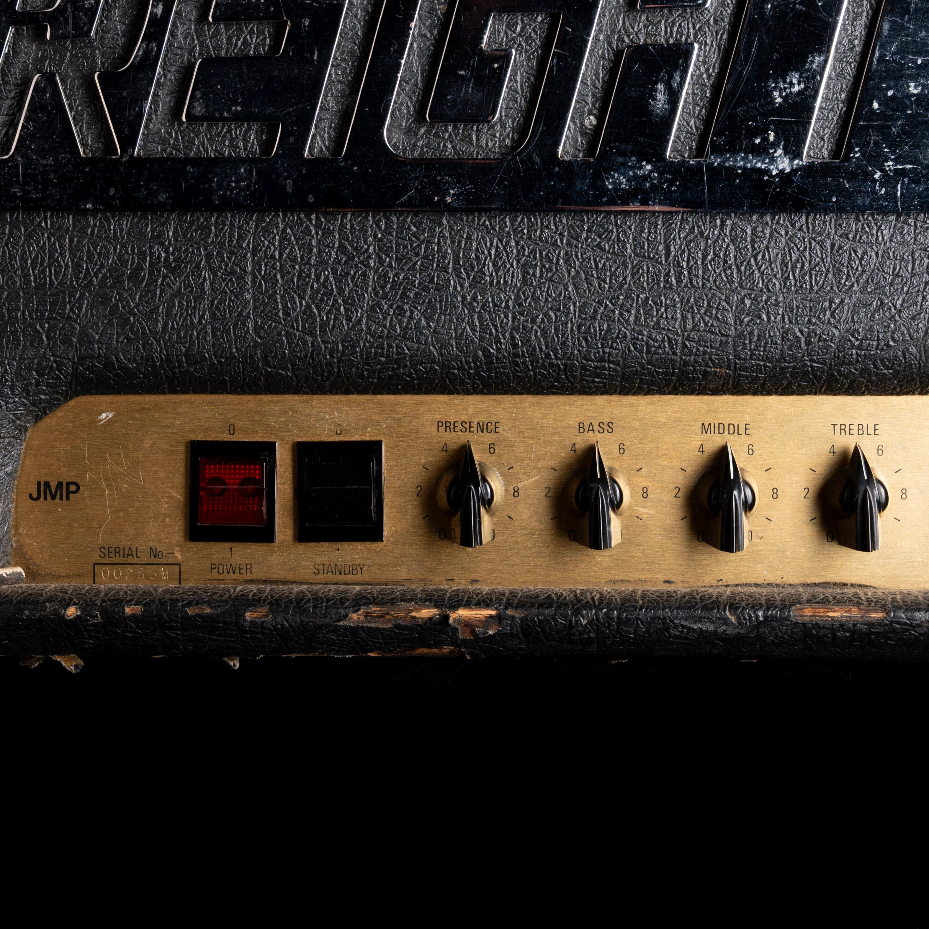 Pre Owned 1980 Marshall JMP Master Model Mk2 100 Watt Llead Guitar Amp Head - Image 3