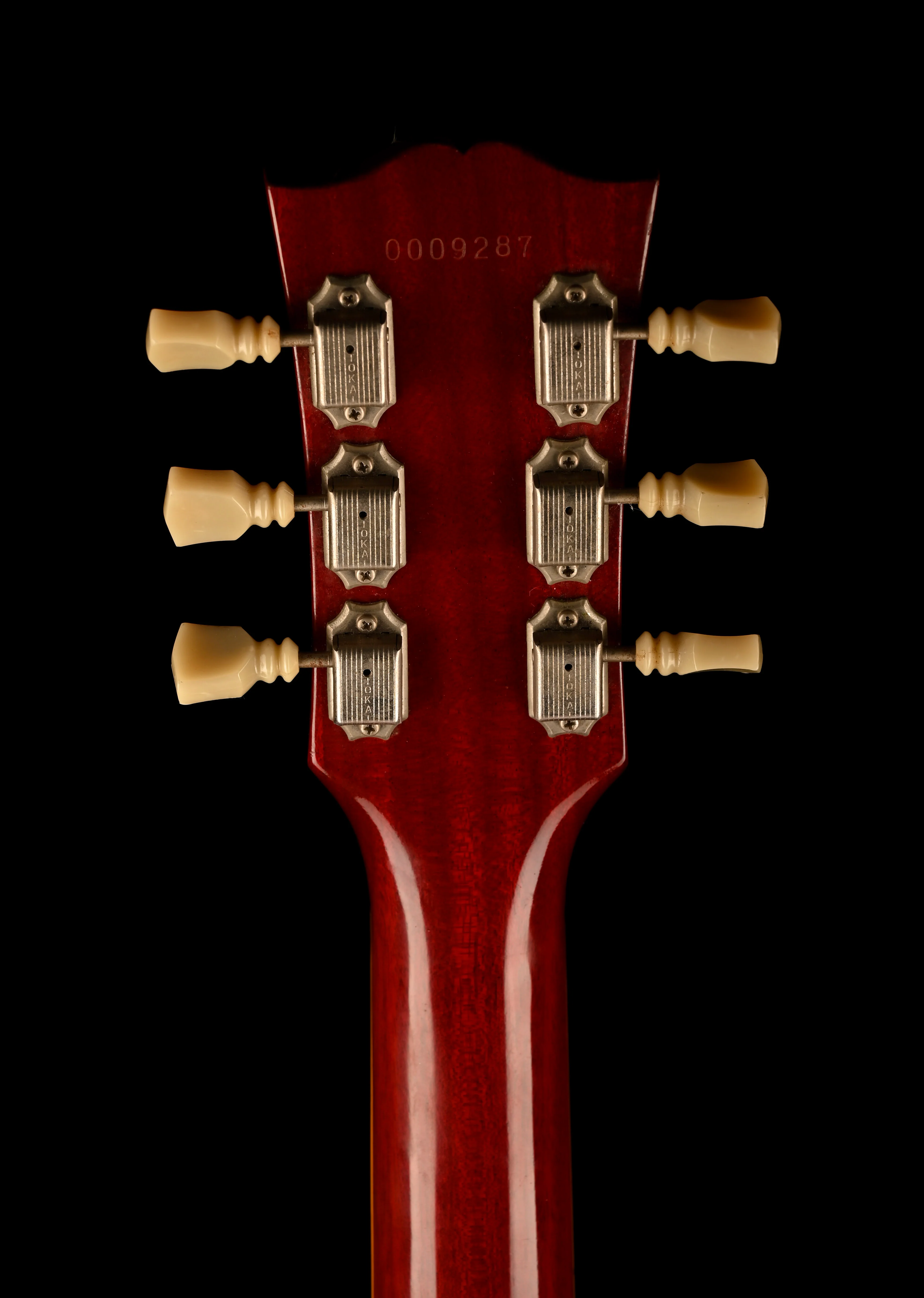 Vintage 1980 Tokai Reborn Old LP-style LS-120 Guitar Cherry Sunburst With OHSC - Image 17