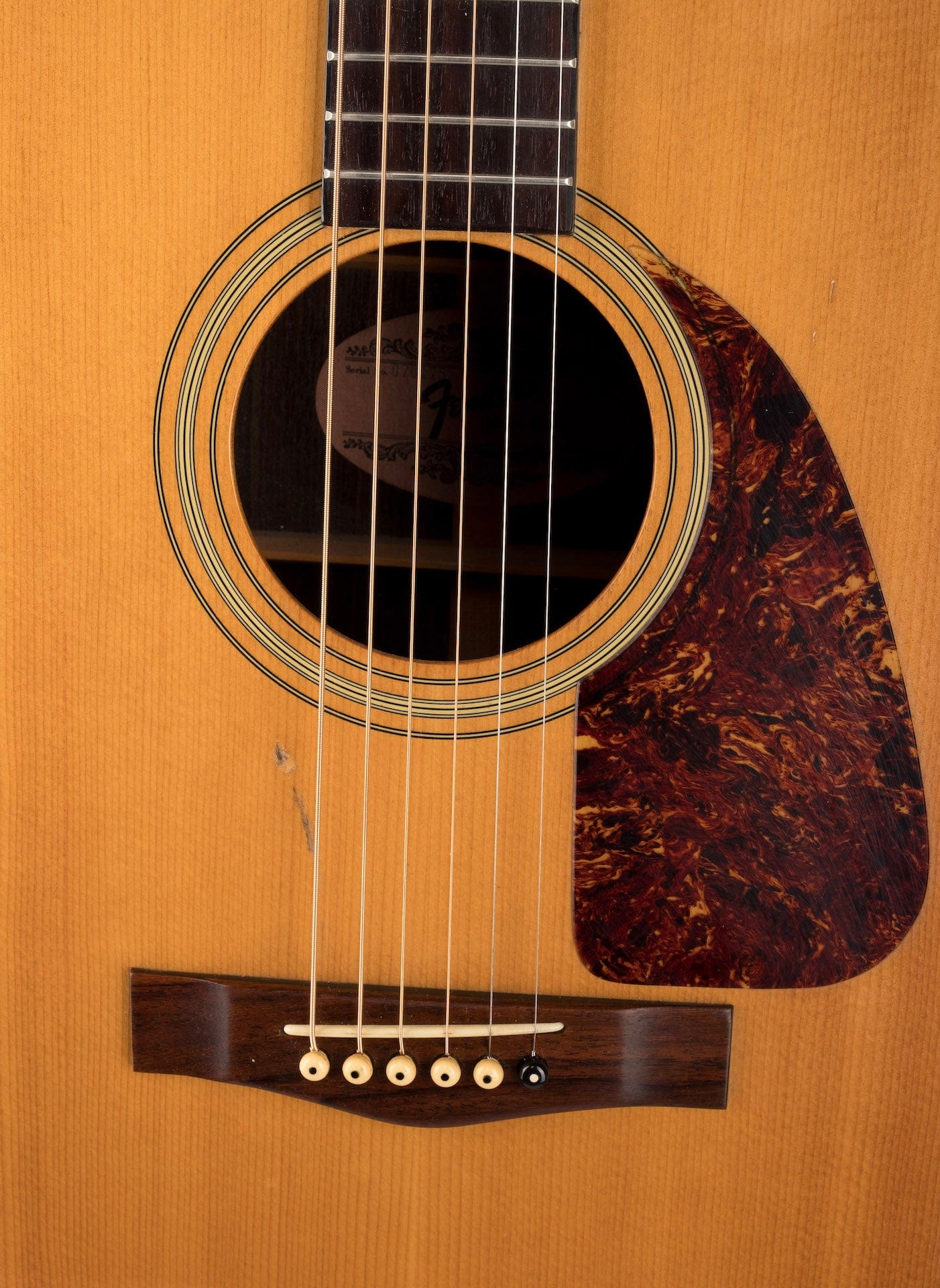 Pre-Owned 1980's Fender F-230 Natural Acoustic Guitar - Image 5
