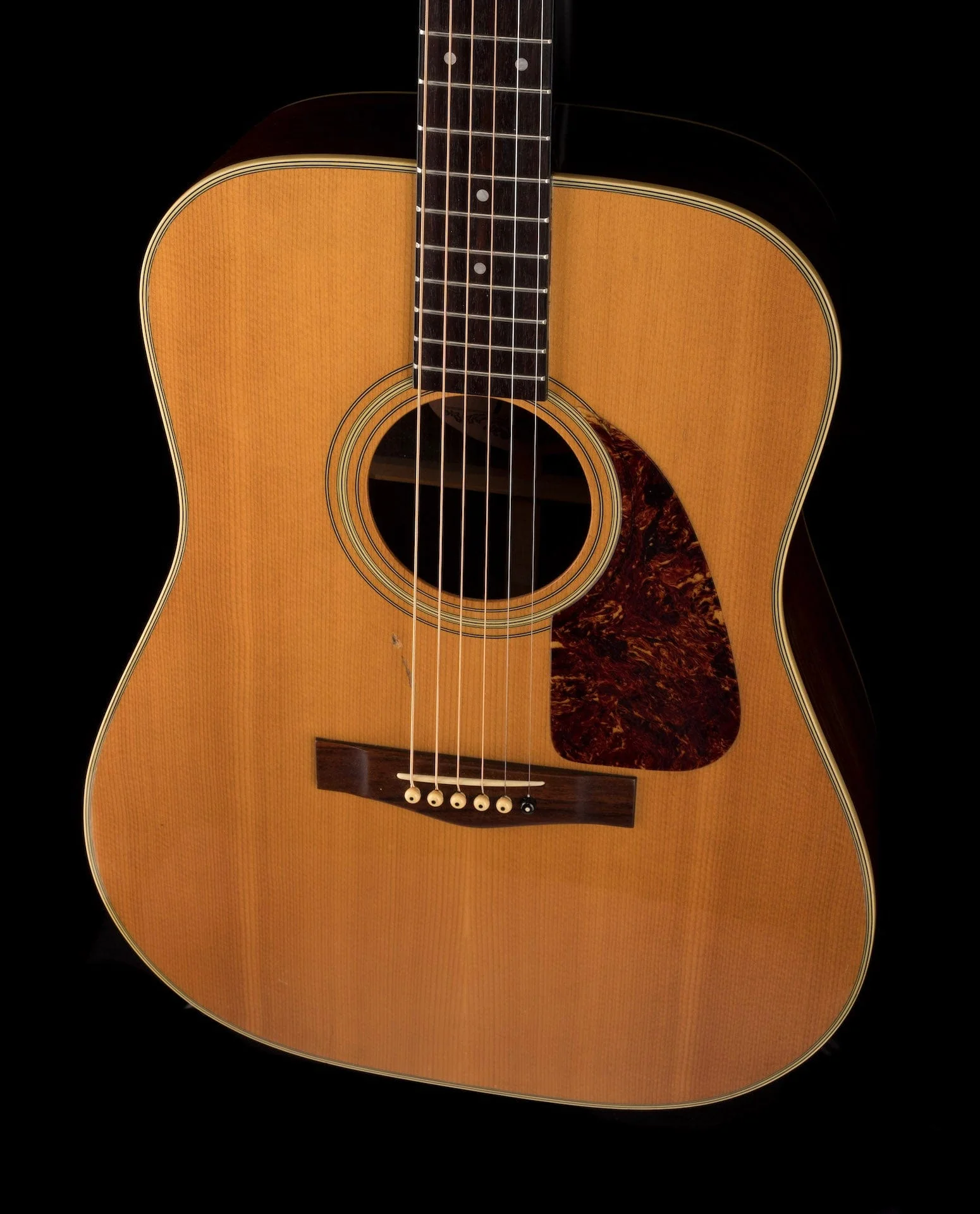 Pre-Owned 1980's Fender F-230 Natural Acoustic Guitar - Image 7