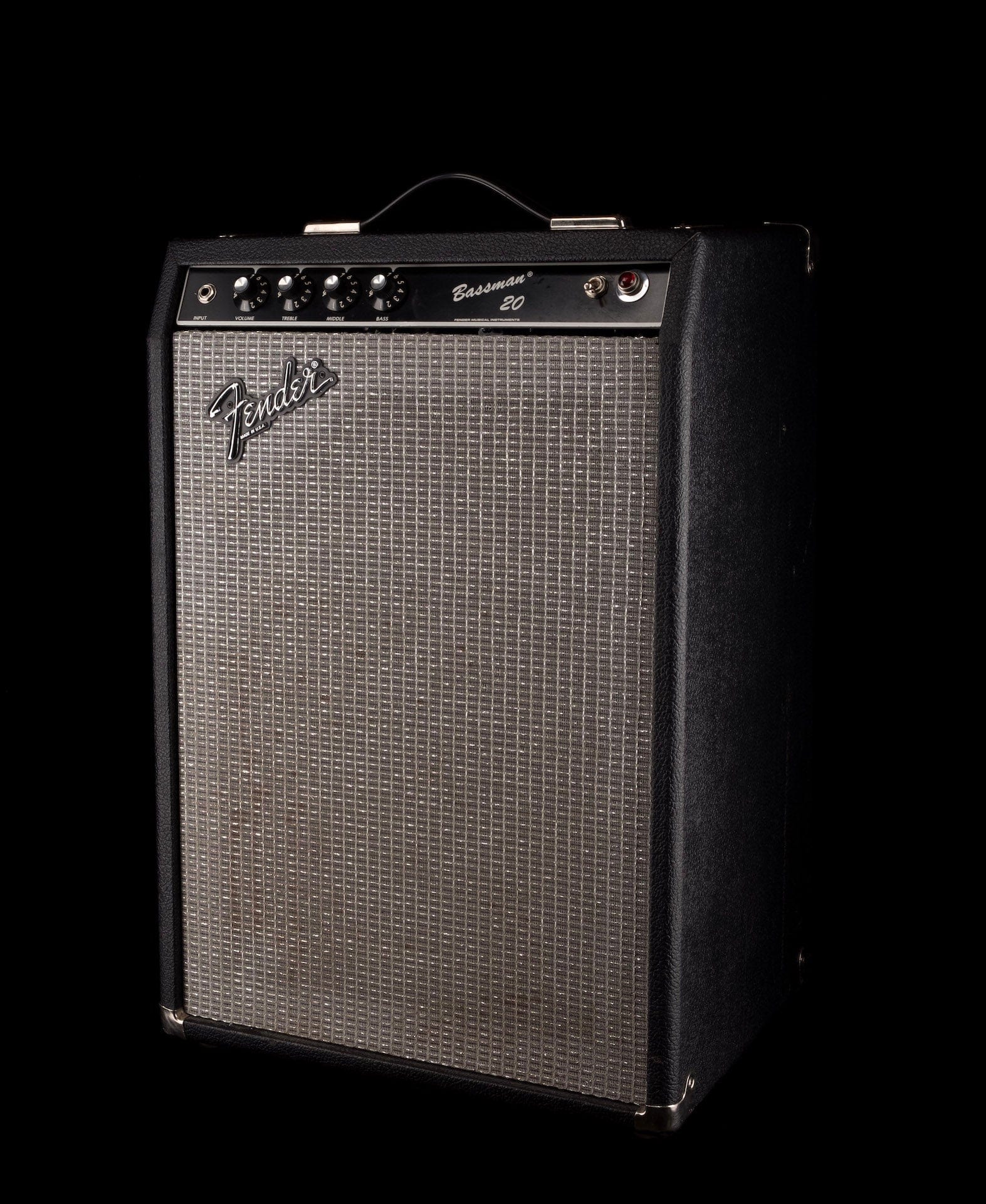 Vintage Rivera Era 1983 Fender Bassman 20 Guitar Amp 1x15" Combo - Image 2