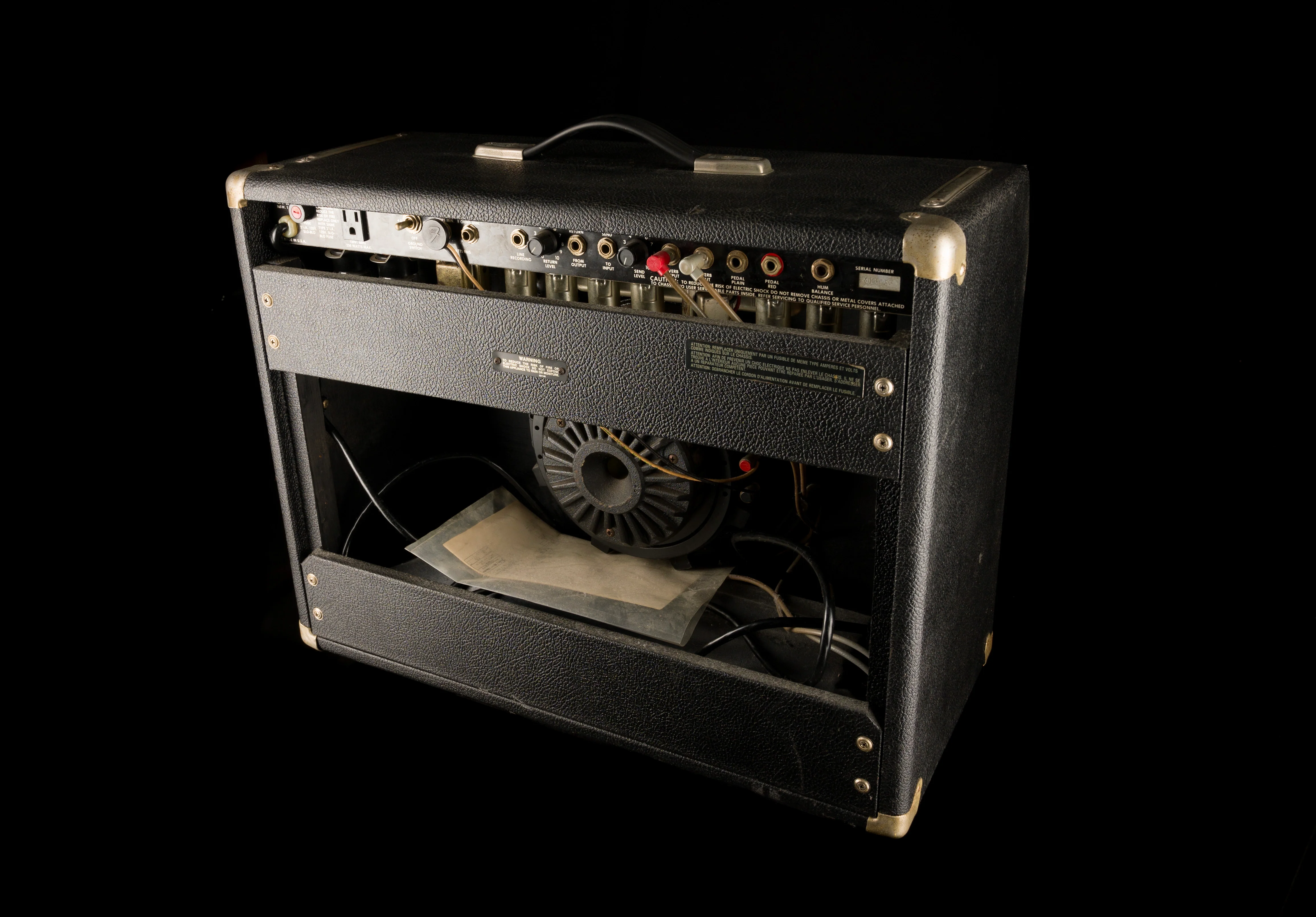 Pre Owned 1983 Fender Concert II (Rivera Era) Guitar Amp Combo - Image 14