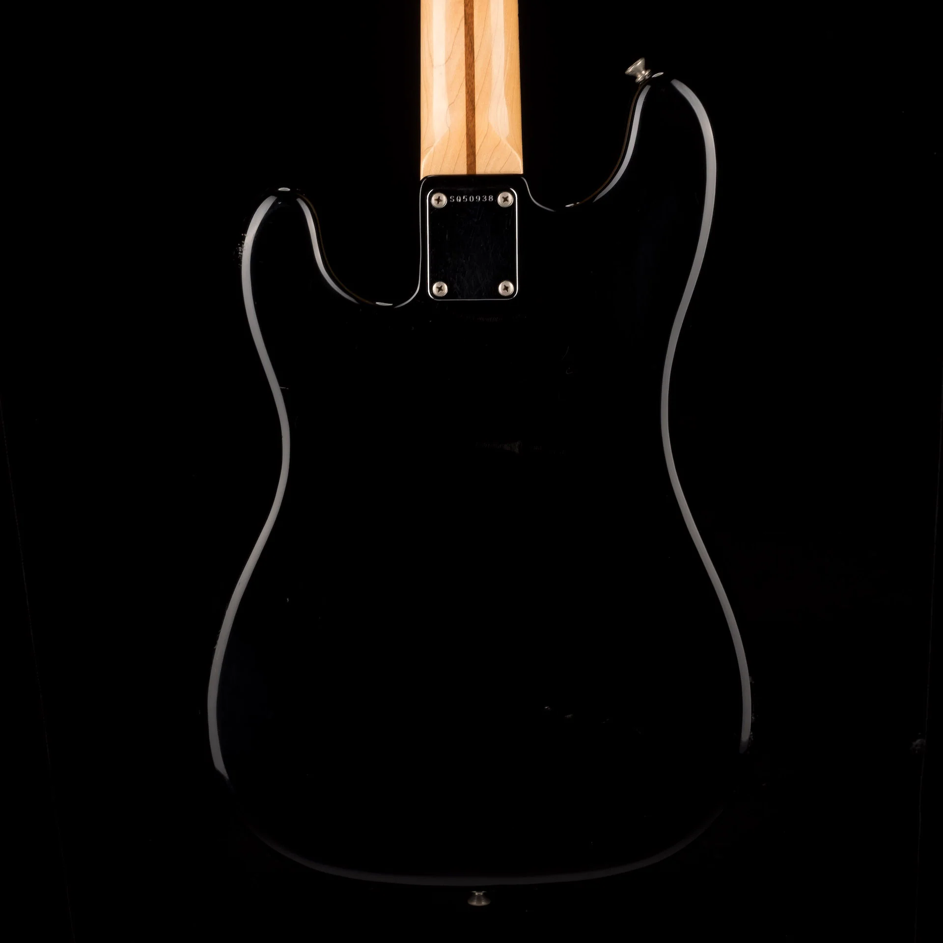 Pre Owned 1983 Squier Bullet Maple Neck Black With OHSC - Image 12