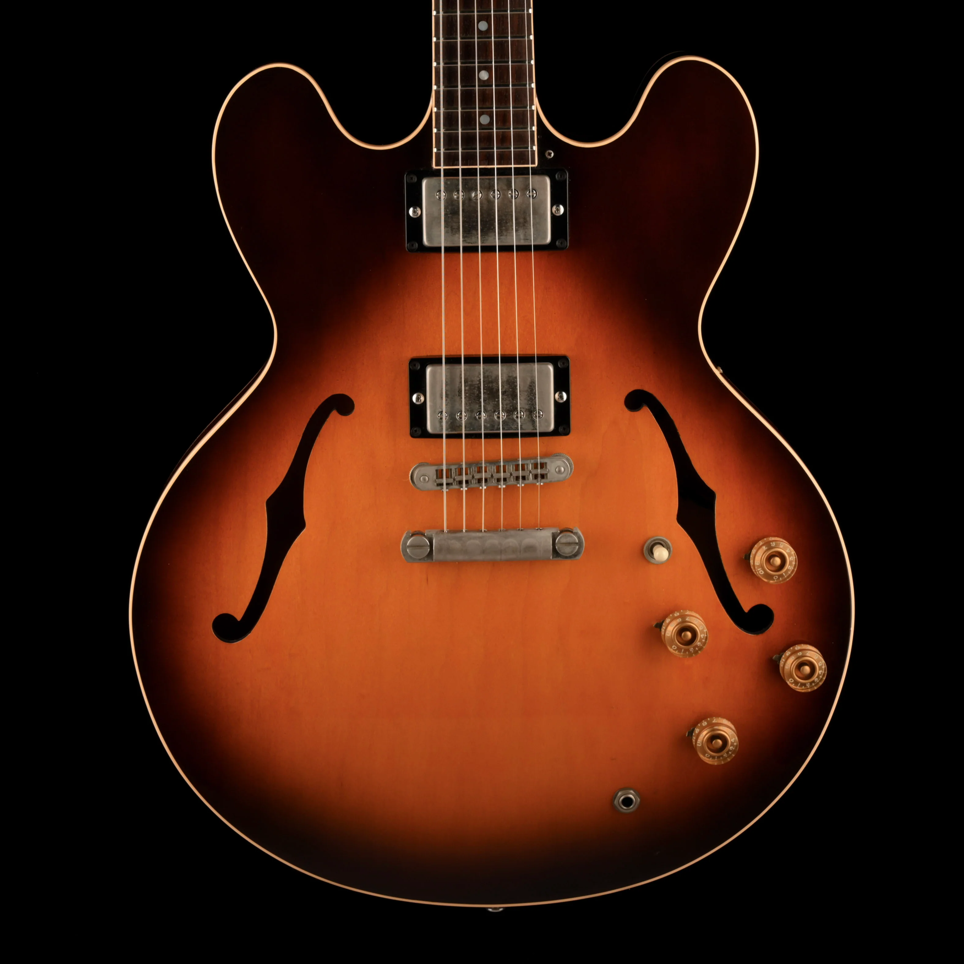Pre Owned 1988 Gibson ES-335 Sunburst Electric Guitar With OHSC