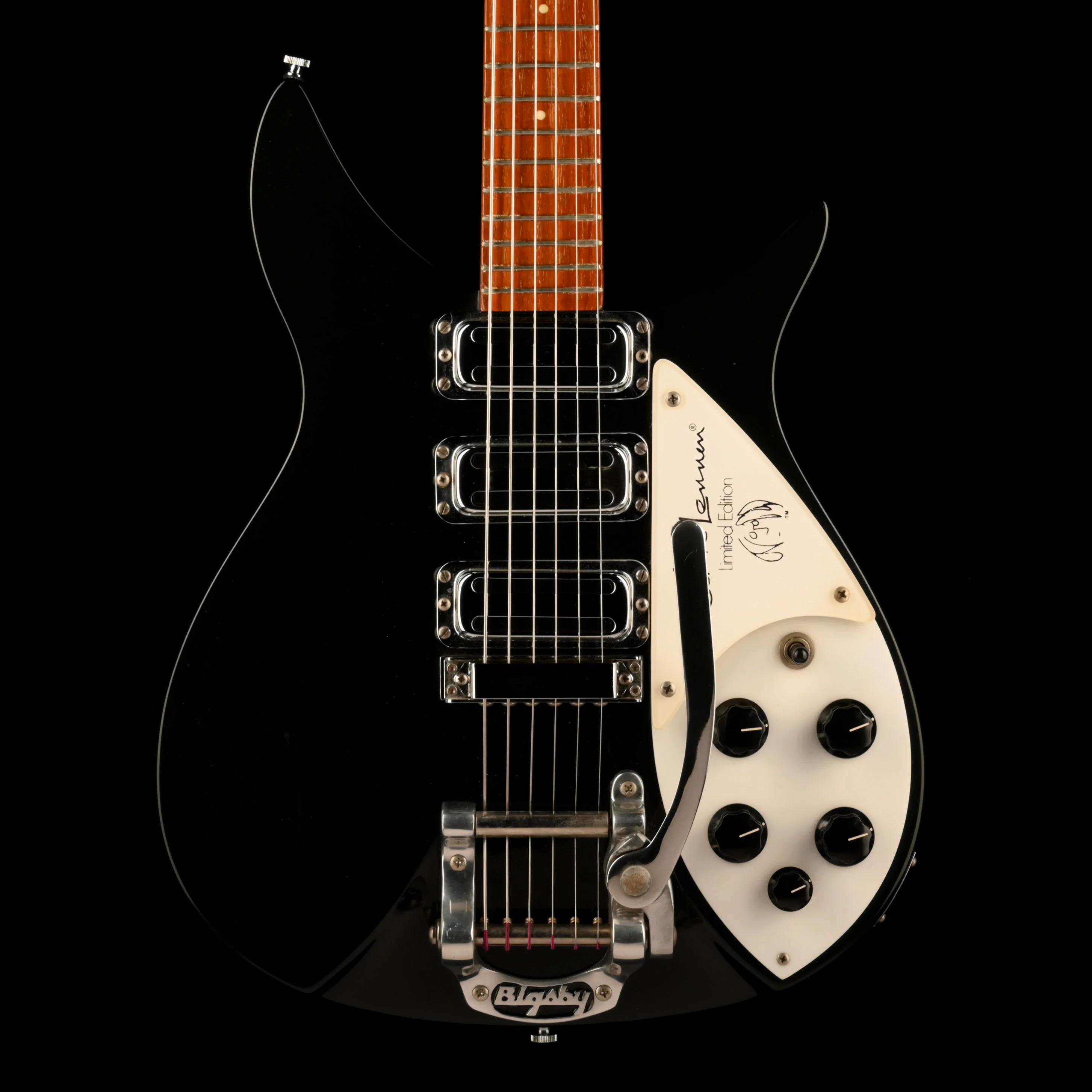 Pre Owned 1990 Rickenbacker 325 JL Jet Glo John Lennon With OHSC