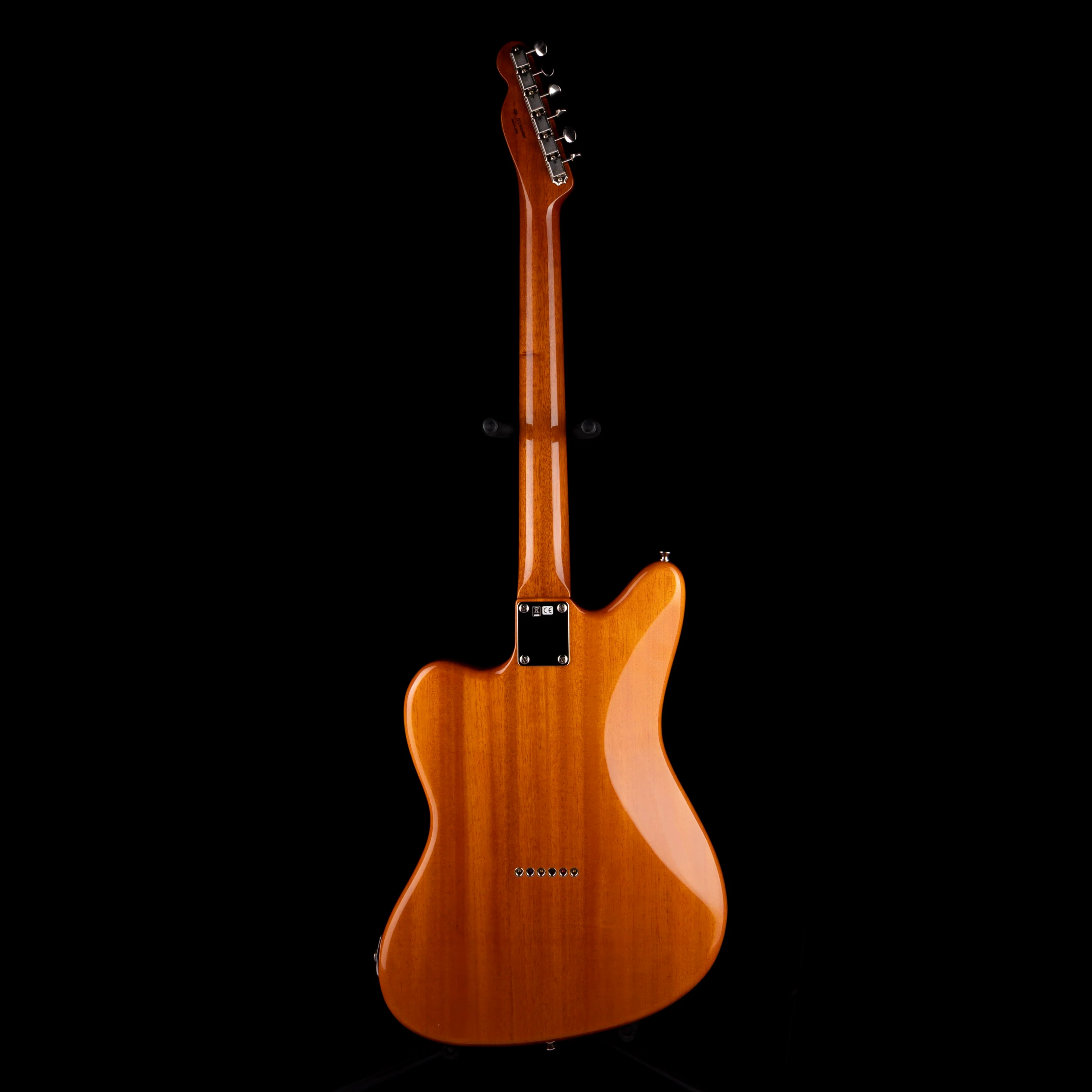 Pre Owned 2018 Fender Limited Edition Mahogany Offset Telecaster P90 Natural With Gig Bag - Image 9
