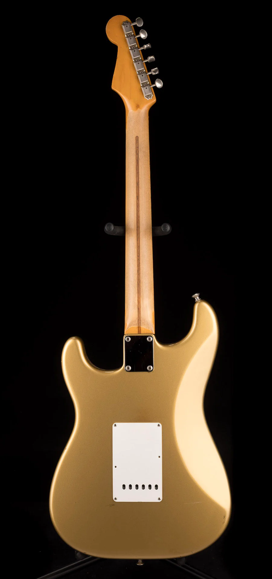 Pre Owned 1990s Fender Made In Japan VJ ST-57 Strat Gold With Gig Bag - Image 15
