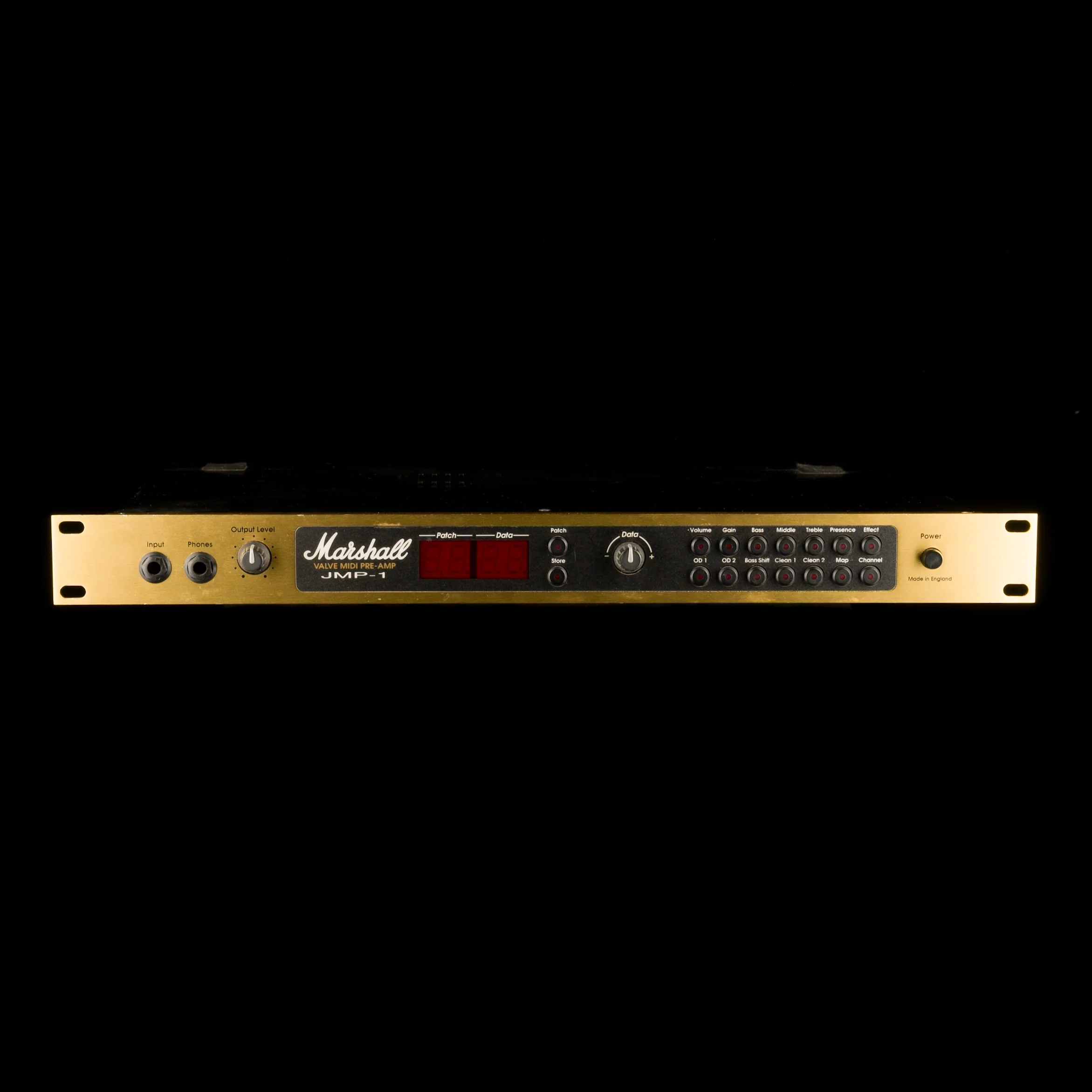 Pre Owned 1990's Marshall JMP-1 Valve MIDI Preamp Rack Mount Unit