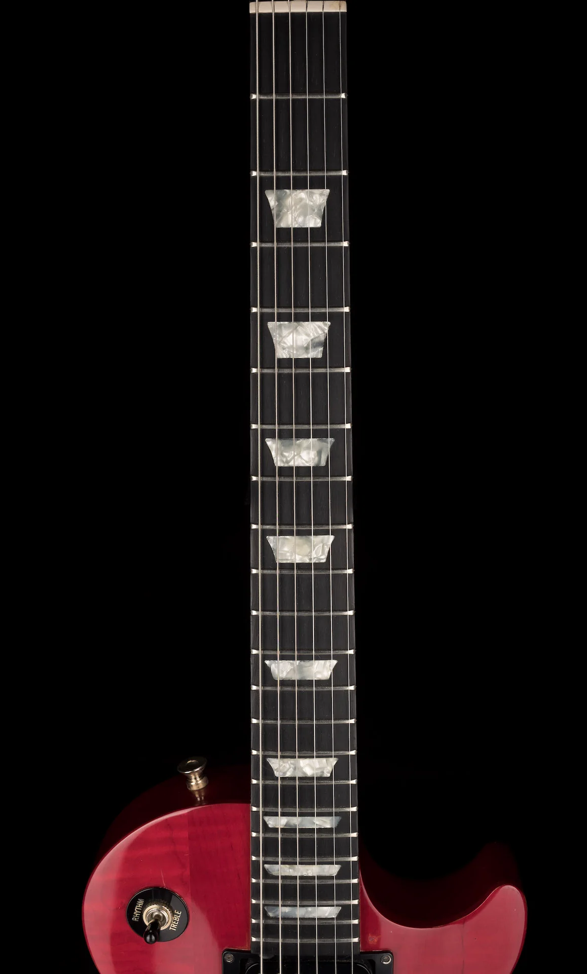 Pre Owned 1991 Gibson Les Paul Studio Cherryburst With HSC - Image 12