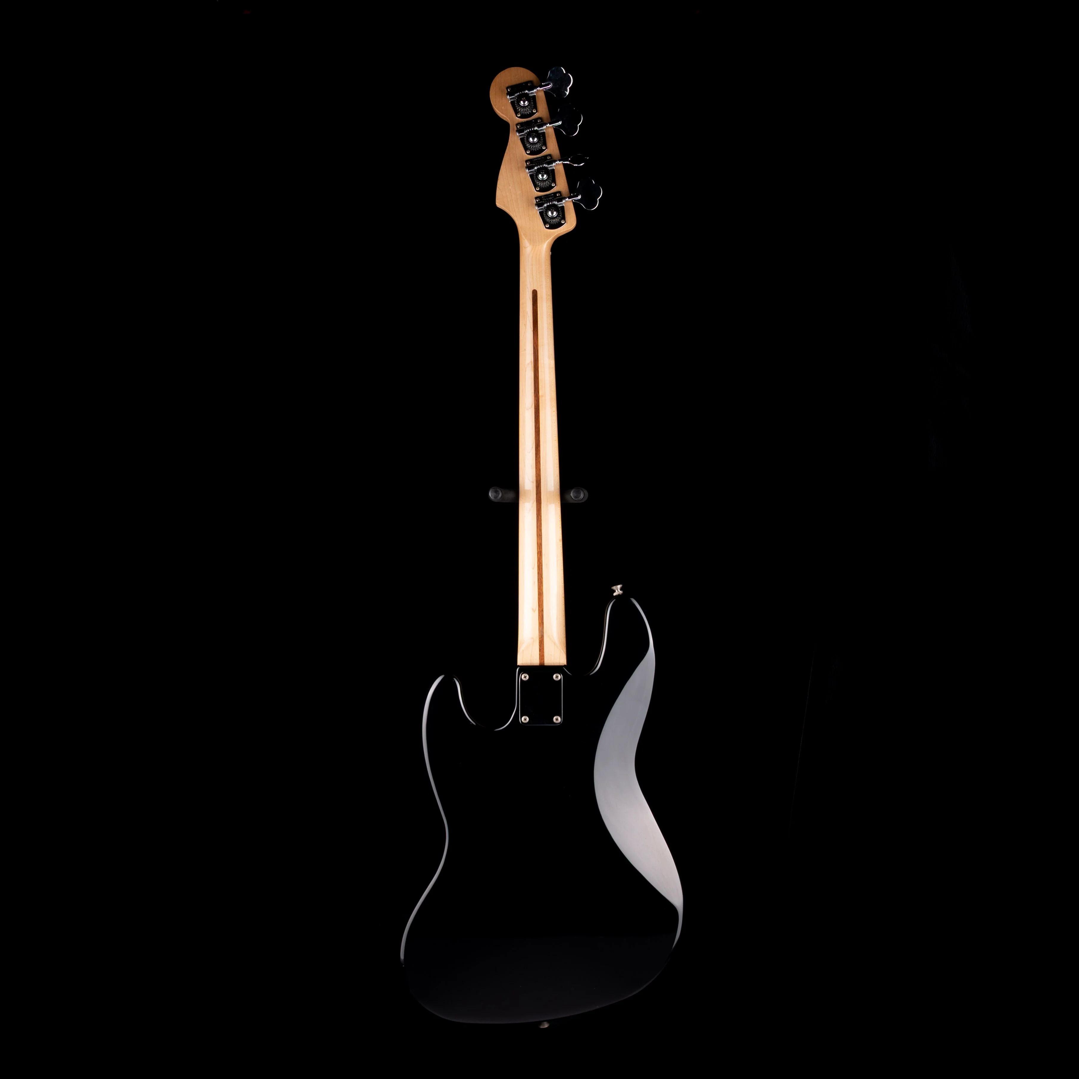 Pre Owned 1993 Fender Standard Jazz Bass Black With Case - Image 9