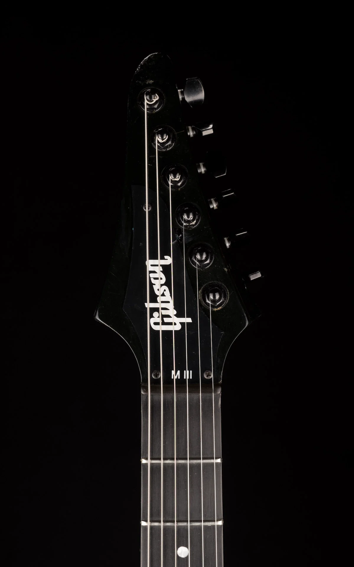 Pre Owned 1996 Gibson M-III Black With Gig Bag - Image 12