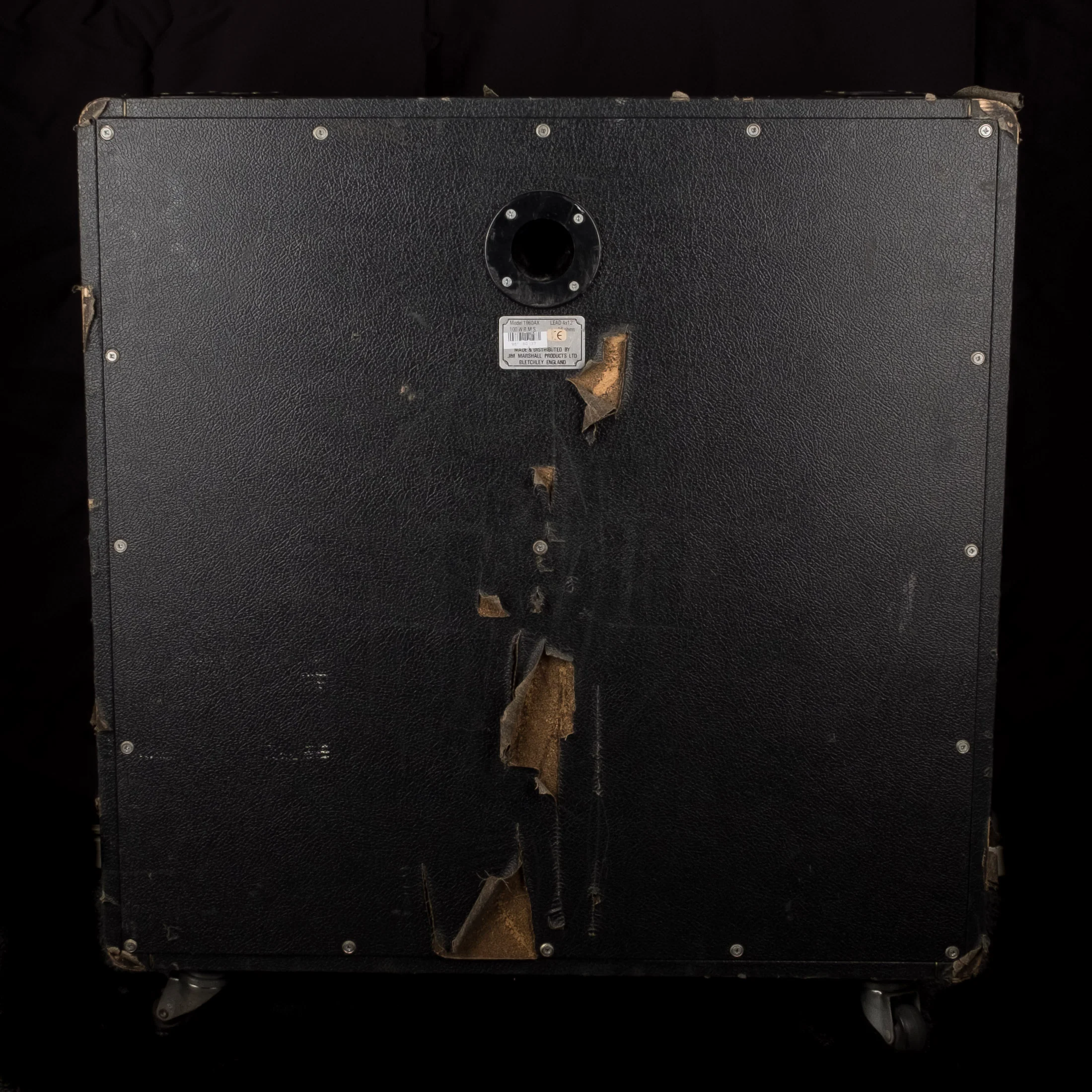 Pre Owned 1996 Marshall Model 1960AX Classic Slant 412 100w Guitar Amp Cabinet - Image 8