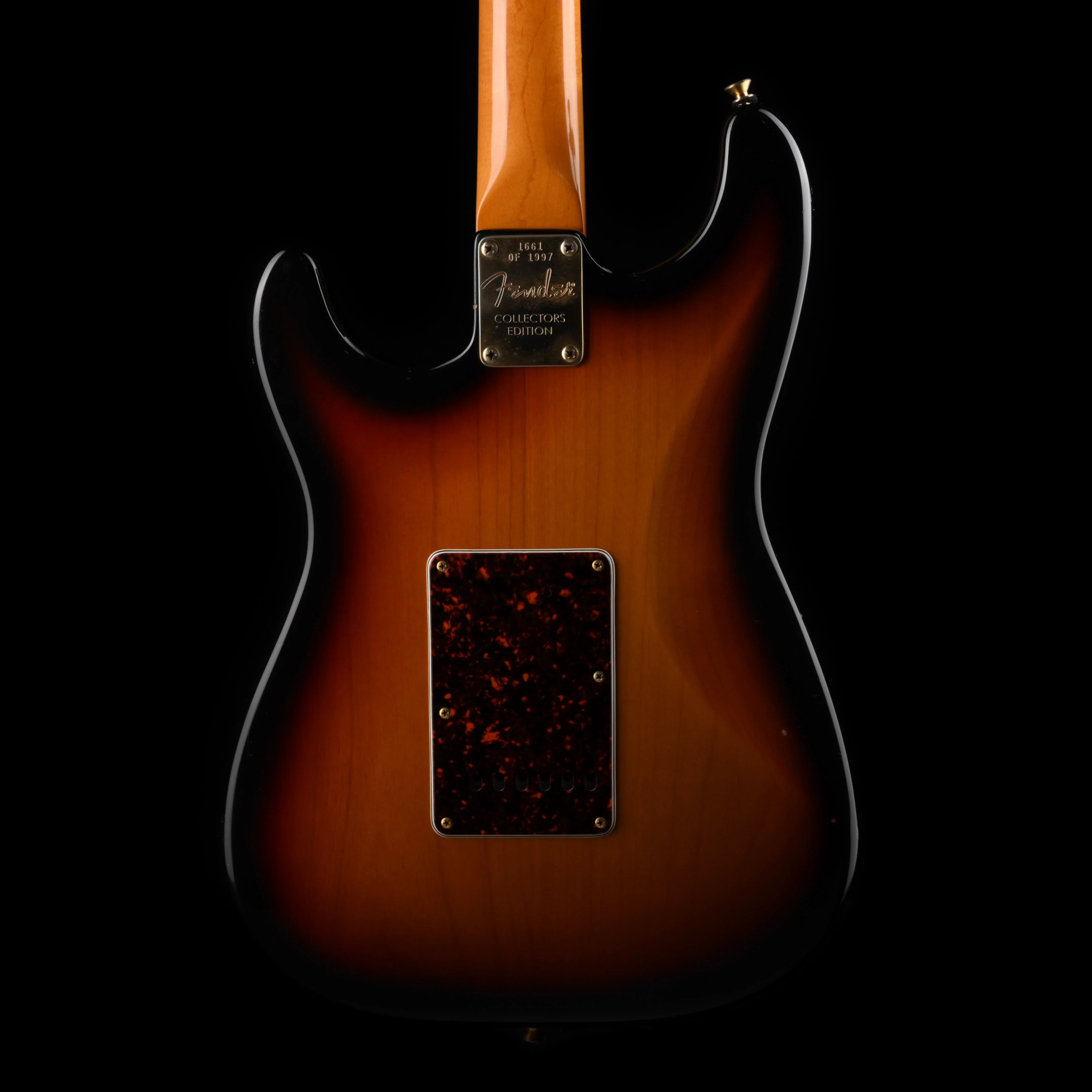 Pre Owned 1997 Fender Stratocaster Collector's Edition 3-Tone Sunburst #1661 of 1997 With OHSC - Image 7