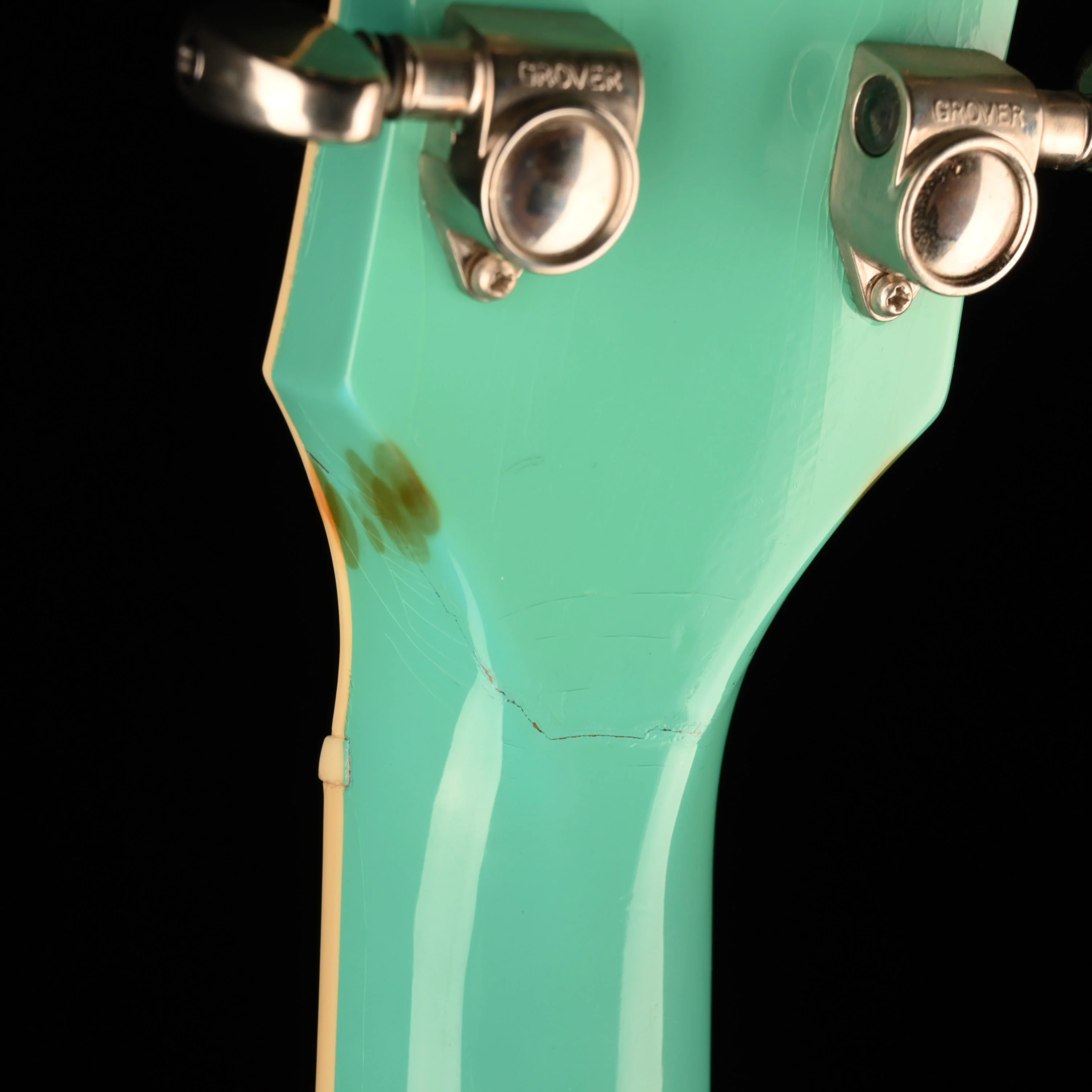 Pre Owned 1997 Gibson Custom Shop Les Paul Catalina Cascade Green With OHSC - Image 15