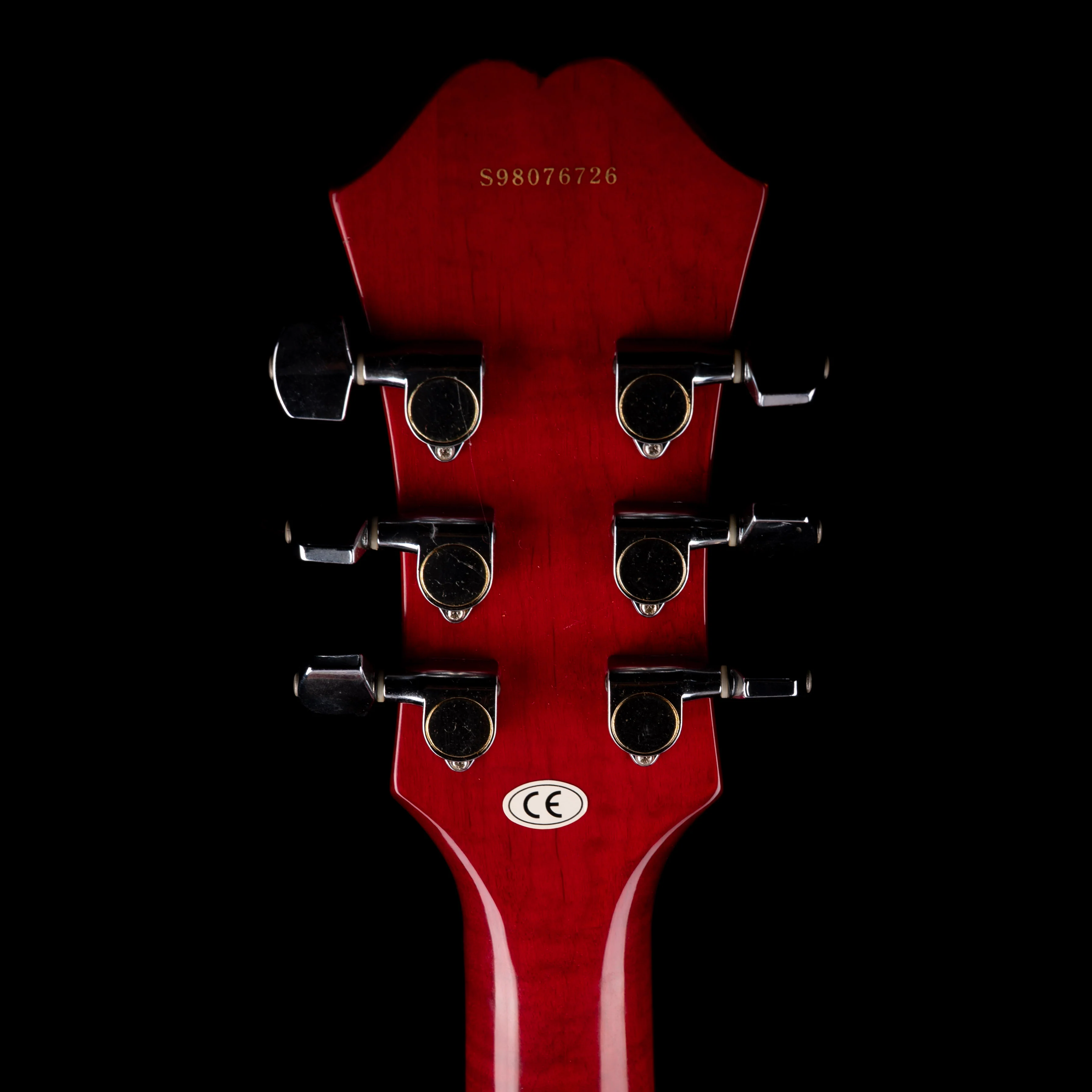 Pre Owned 1998 Epiphone ES-335 Dot Cherry Electric Guitar Signed By B.B. King With HSC - Image 13