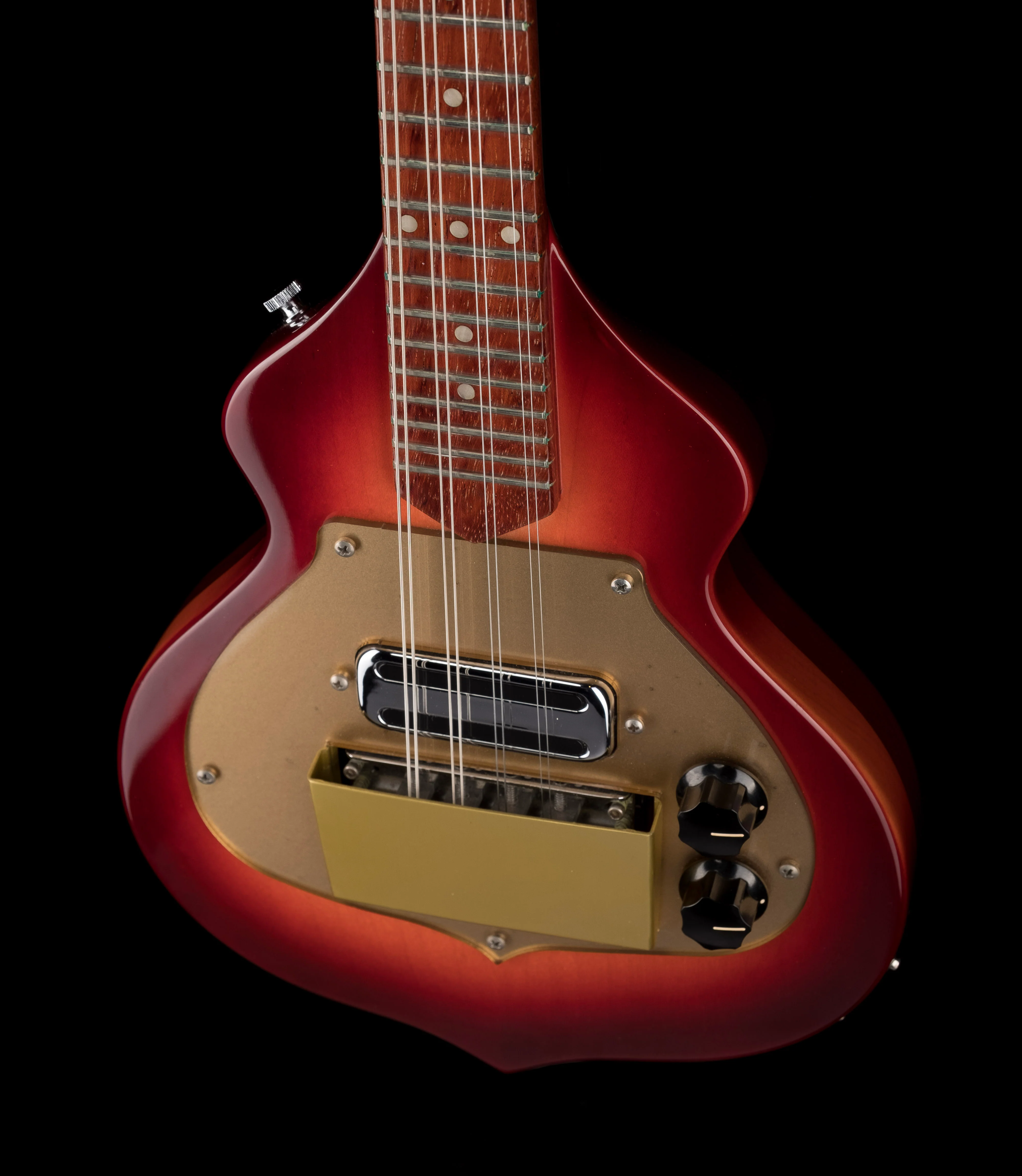 Pre-Owned 1998 Rickenbacker 5002V58 Electric Mandolin Fireglo With OHSC - Image 4
