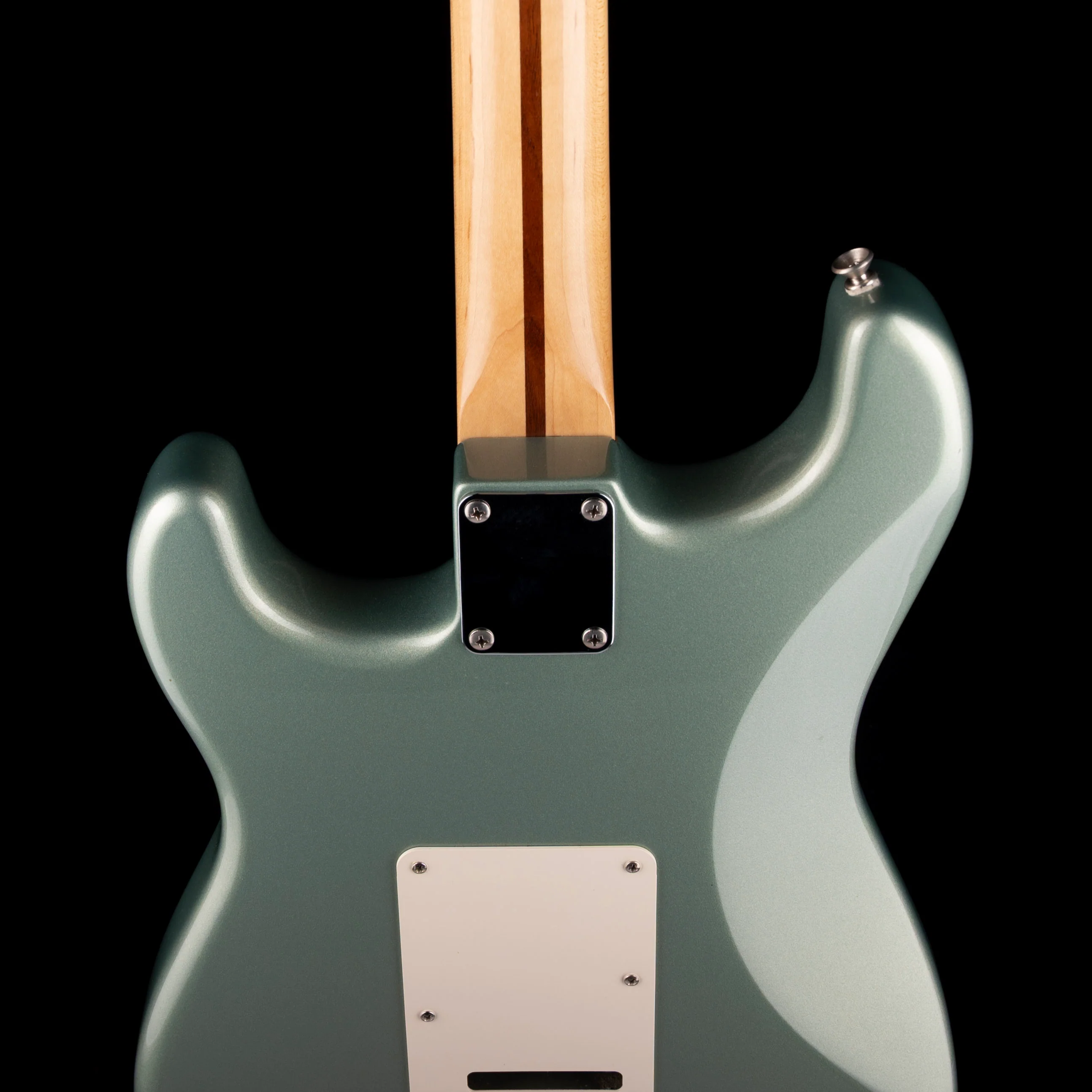 Pre Owned 2003 Fender Standard Stratocaster Sage Green Metallic With Case - Image 11