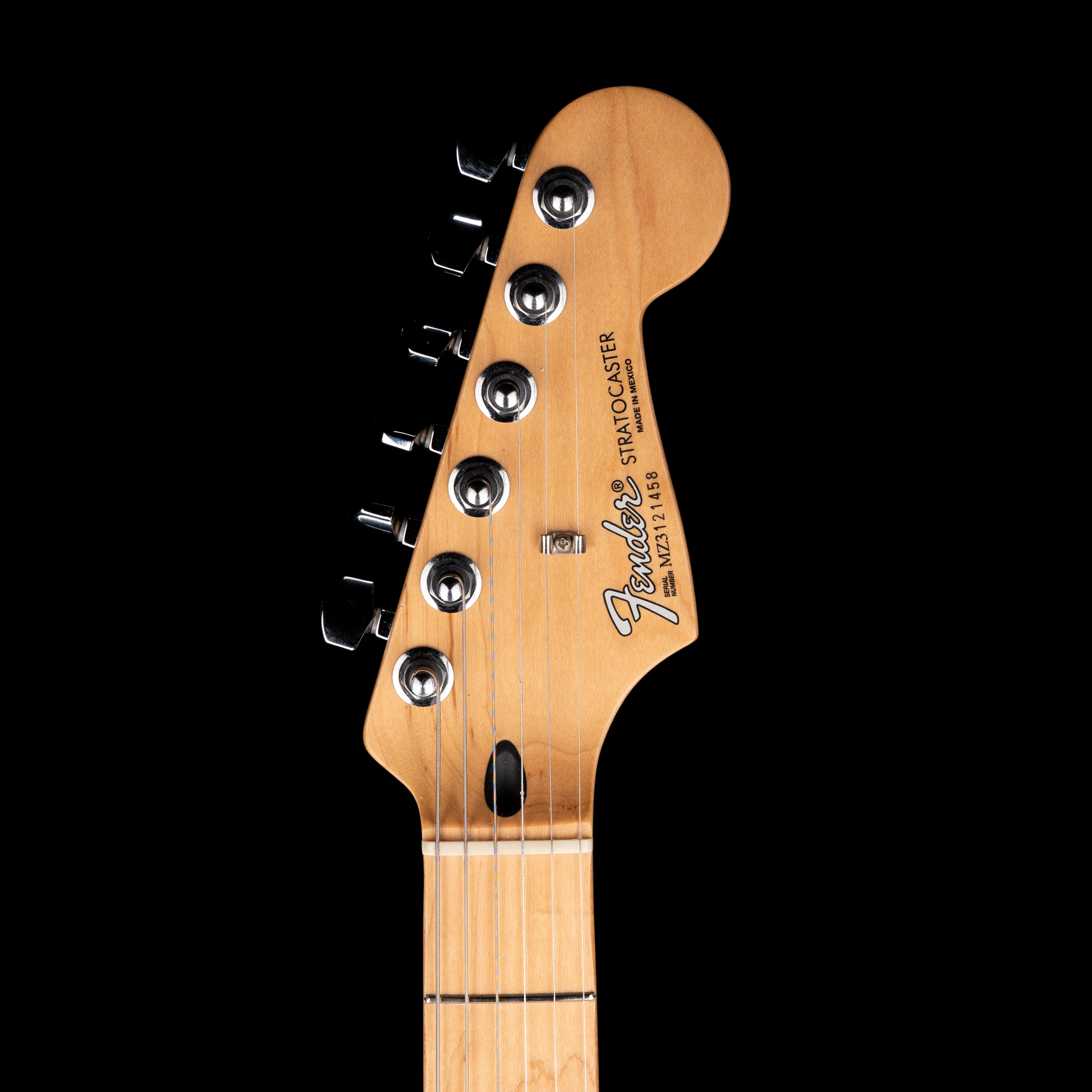 Pre Owned 2003 Fender Standard Stratocaster Sage Green Metallic With Case - Image 13