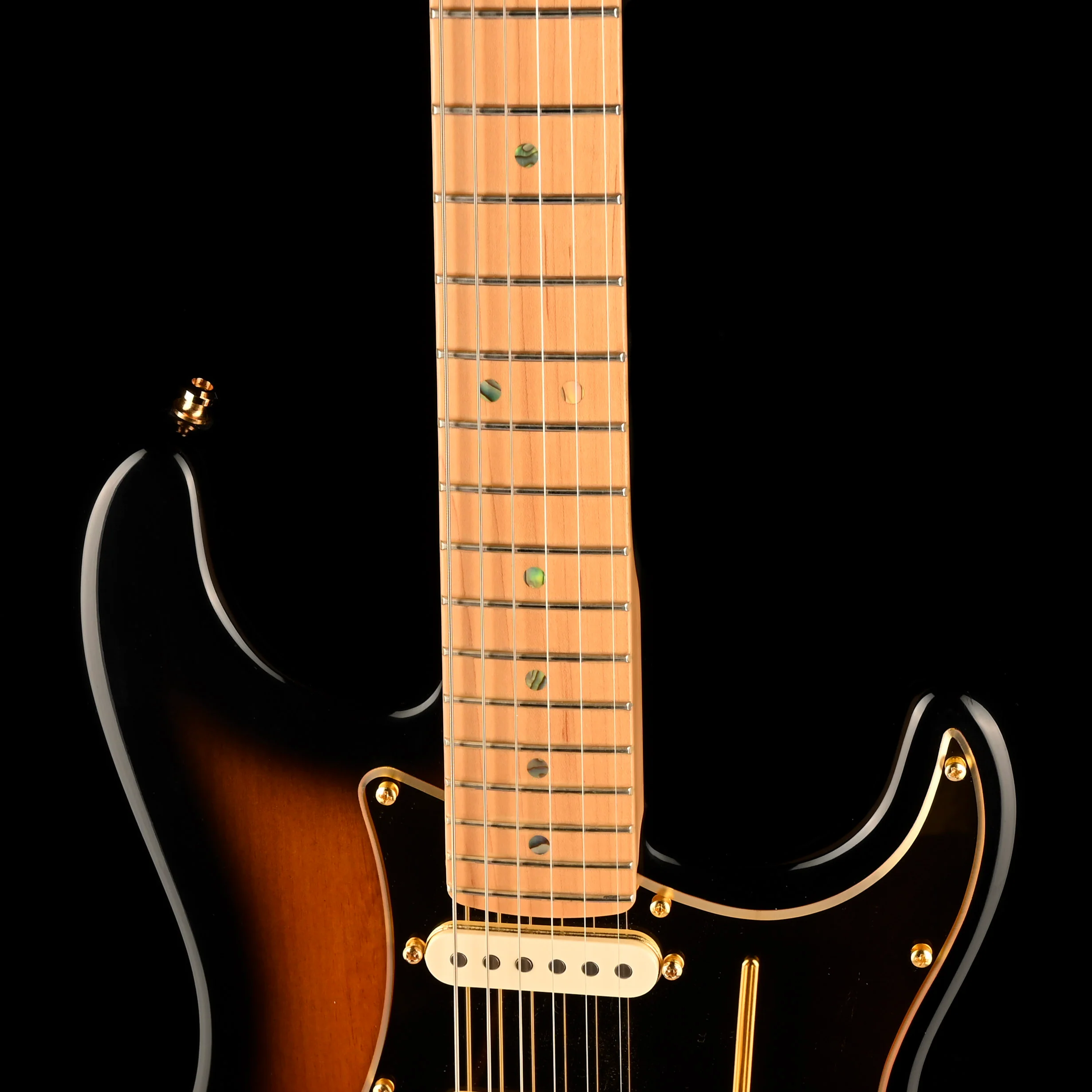 Pre Owned 04 Fender 50th Anniversary American Deluxe Strat Modified With OHSC - Image 3