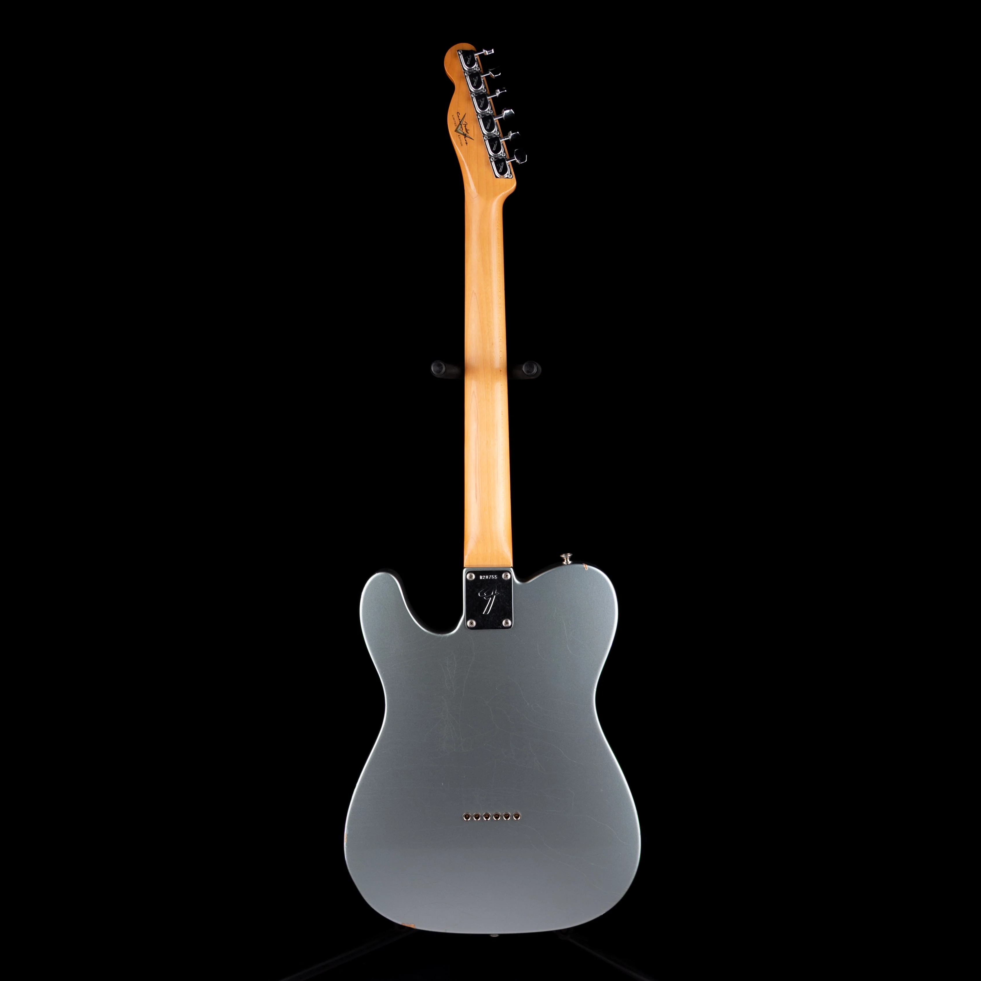Pre Owned 2004 Fender Limited Edition Closet Classic Telecaster Firemist Silver Metallic With OHSC - Image 9
