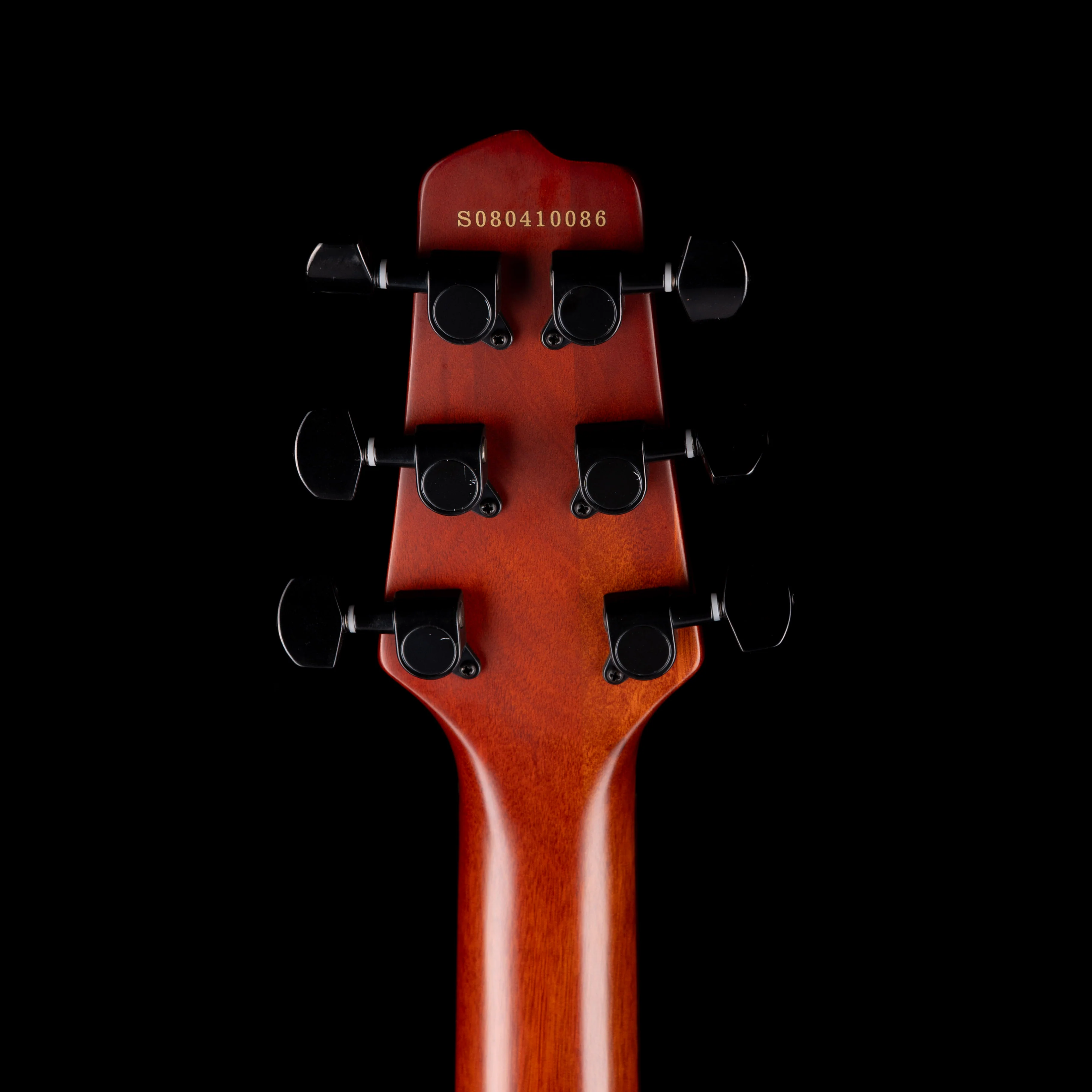 Pre Owned 2004 Willcox Guitars Lightwave Atlantis Thinline Natural Electric Guitar with Gig Bag - Image 13