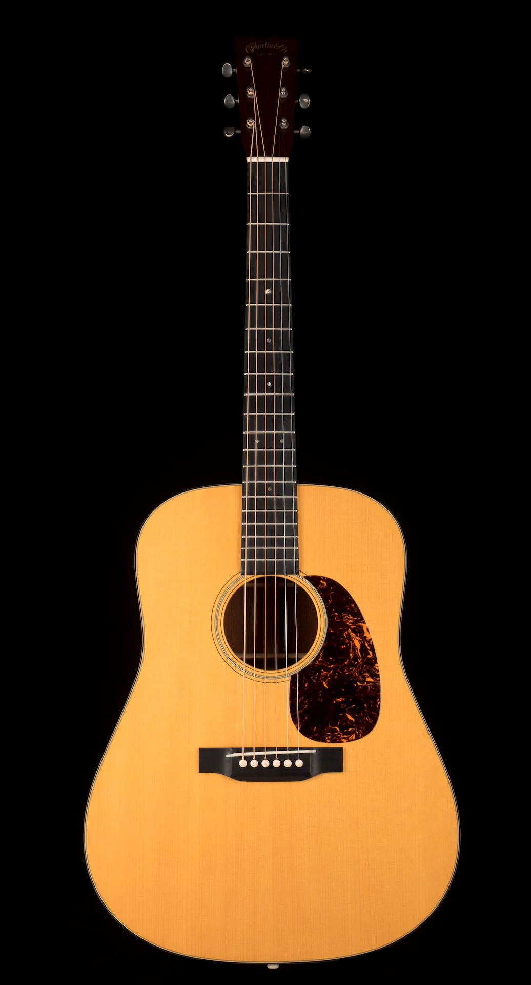 Pre Owned 2005 Martin D-18 1937 Authentic Natural Acoustic Guitar With OHSC - Image 2