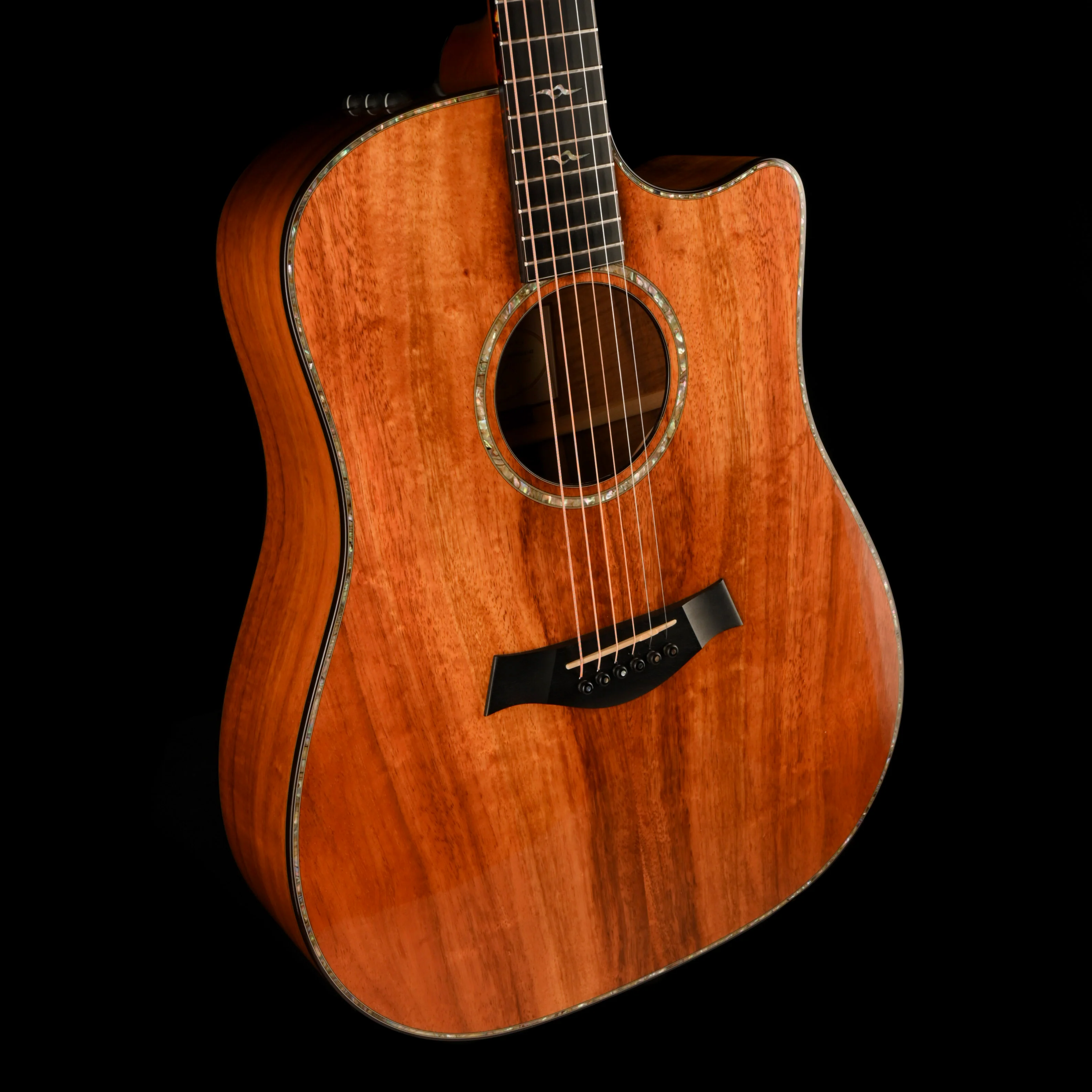 Pre Owned 2005 Taylor K-20ce Koa Natural Acoustic Electric Guitar With OHSC - Image 5