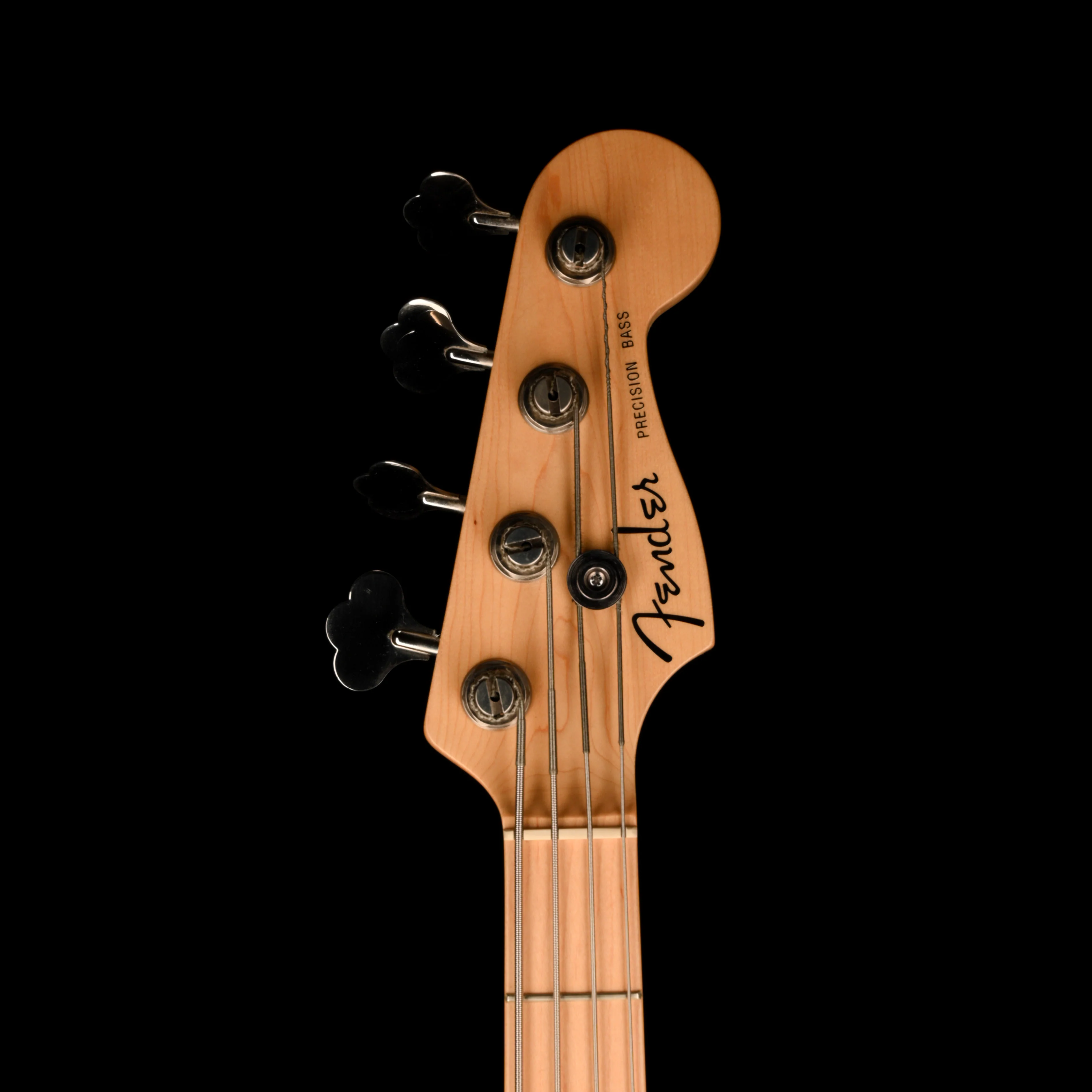 Pre Owned 2006 Fender American Deluxe Precision Bass 3-Color Sunburst With Case - Image 10