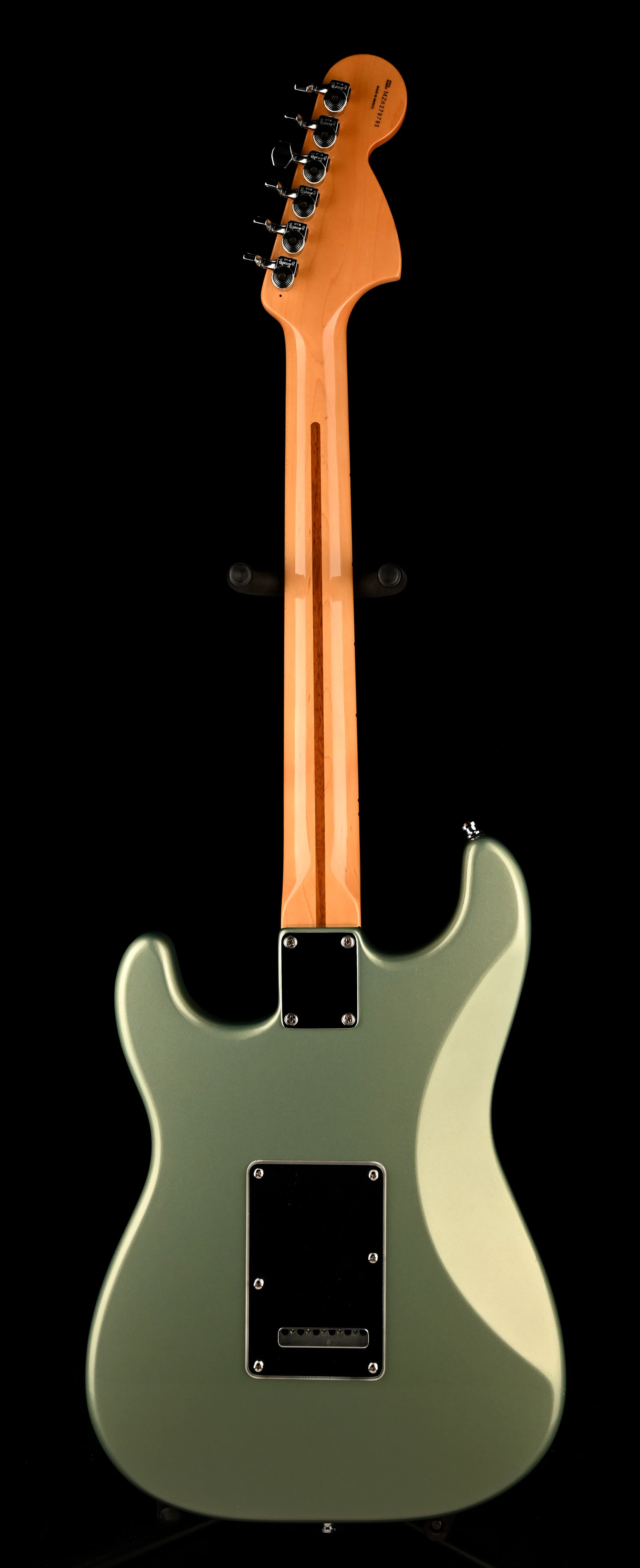 Pre Owned 2006 Fender Reverse Headstock Stratocaster Modified Metallic Green with Gig Bag - Image 14