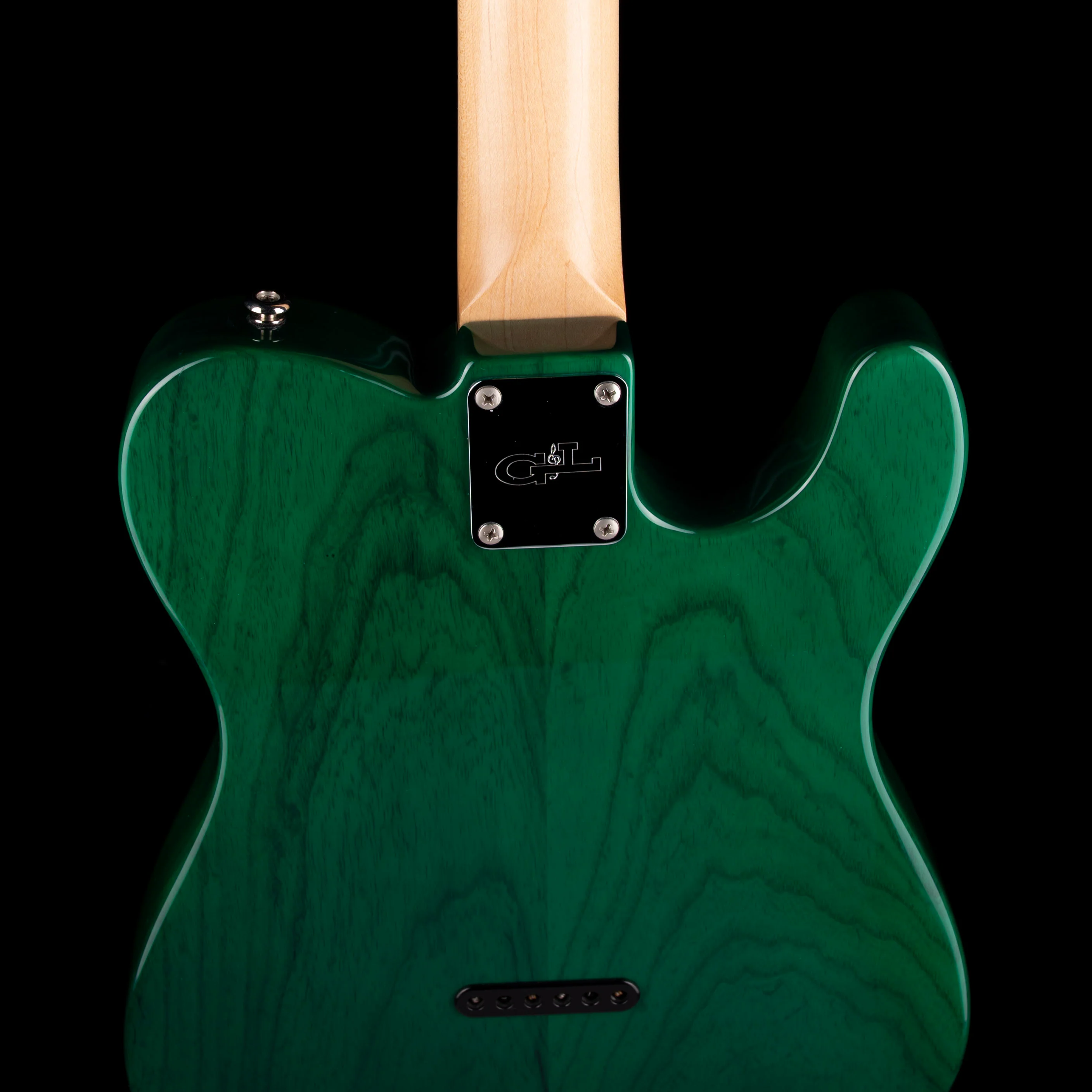 Pre Owned 2006 G&L ASAT Classic Semi-Hollow Forest Green With OHSC - Image 10