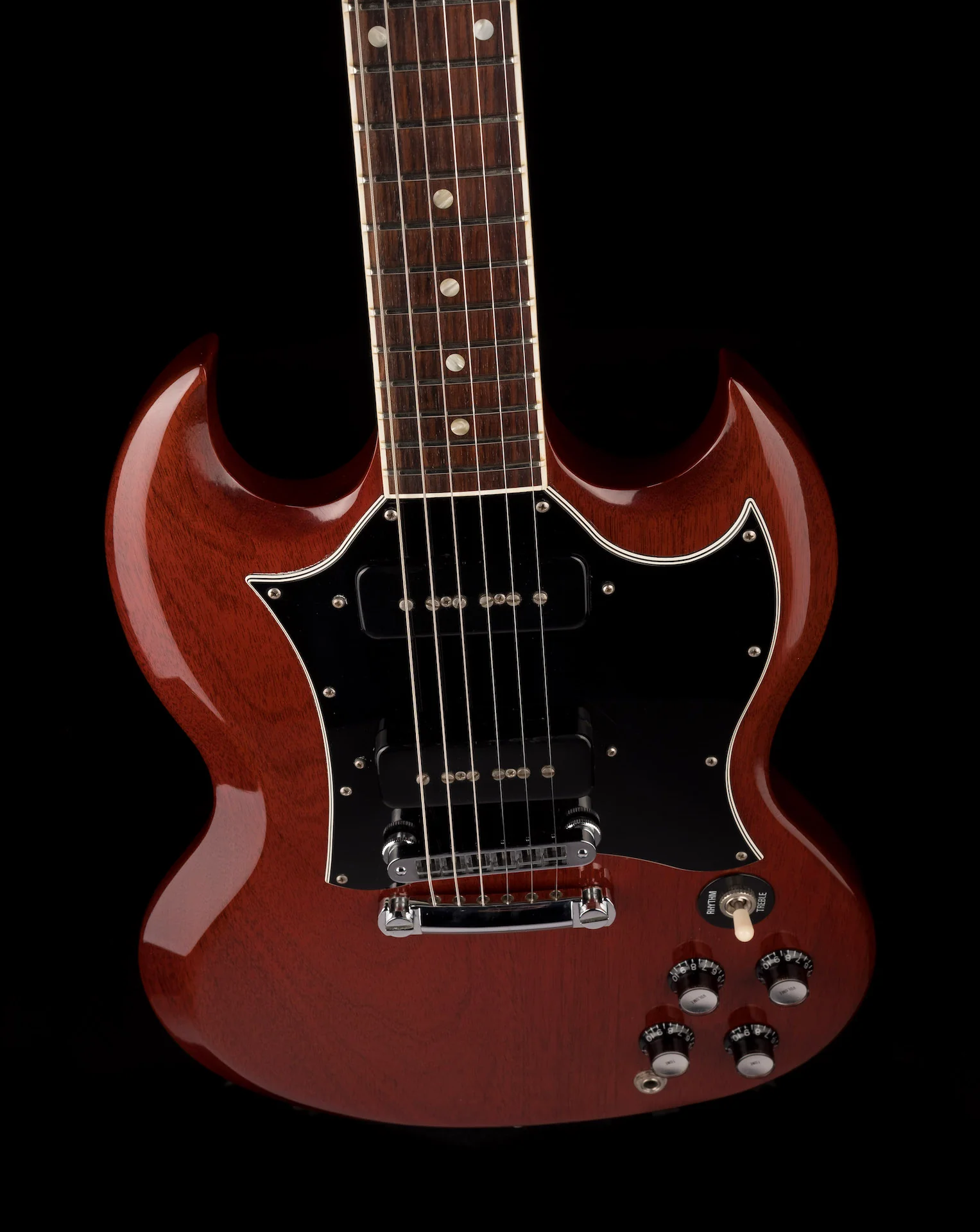 Pre Owned 2006 Gibson SG Classic P90 Heritage Cherry With OHSC - Image 4