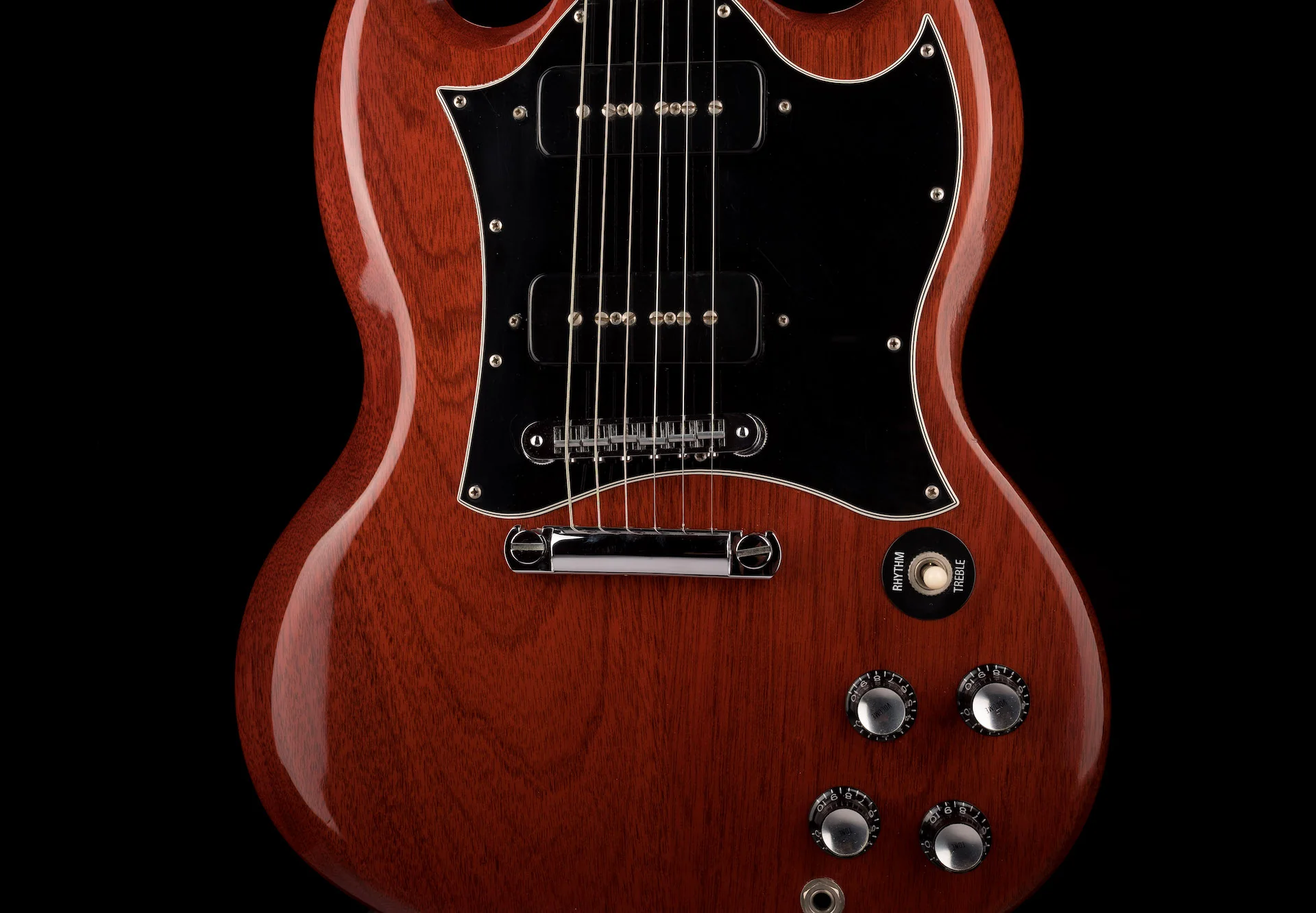 Pre Owned 2006 Gibson SG Classic P90 Heritage Cherry With OHSC - Image 6