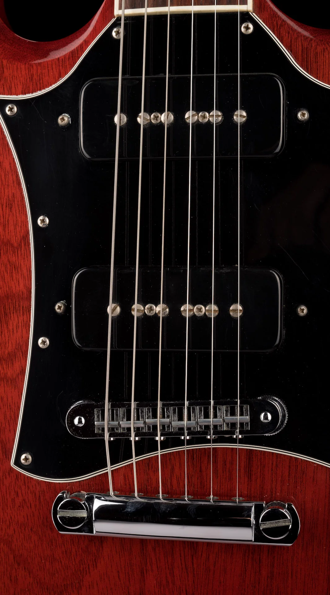 Pre Owned 2006 Gibson SG Classic P90 Heritage Cherry With OHSC - Image 7