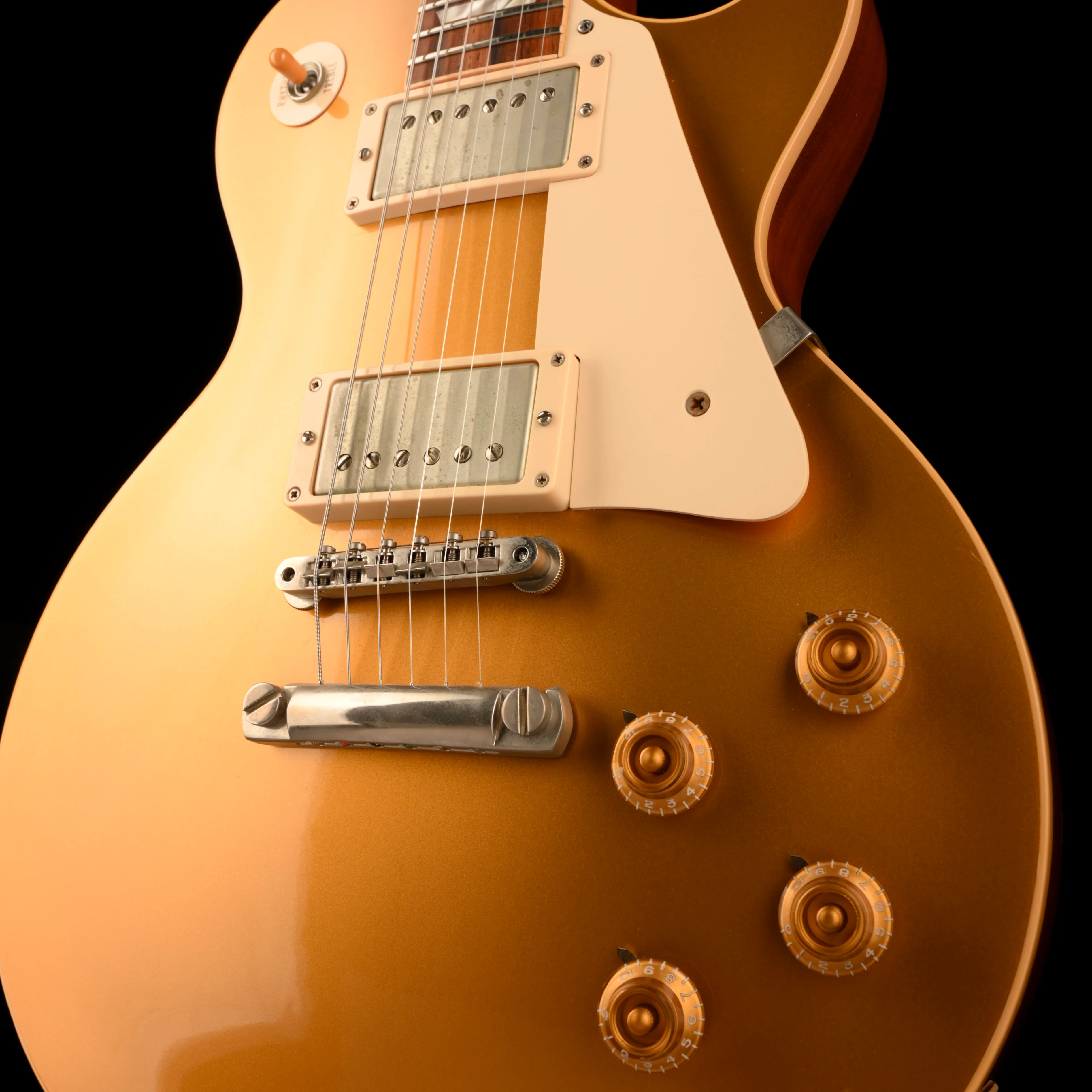 Pre Owned 2007 Gibson Custom Shop ‘57 Les Paul Reissue LPR7 VOS Gold Top With OHSC - Image 5