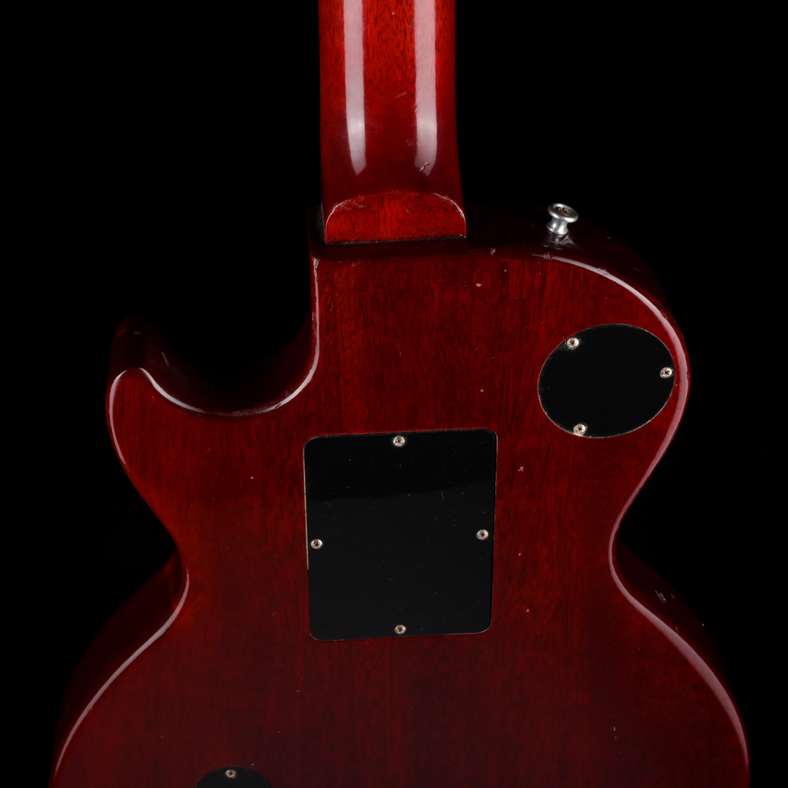Pre-Owned '07 Gibson Custom Shop Inspired by Series John Lennon Les Paul Junior Aged Faded Cherry W OHSC - Image 10