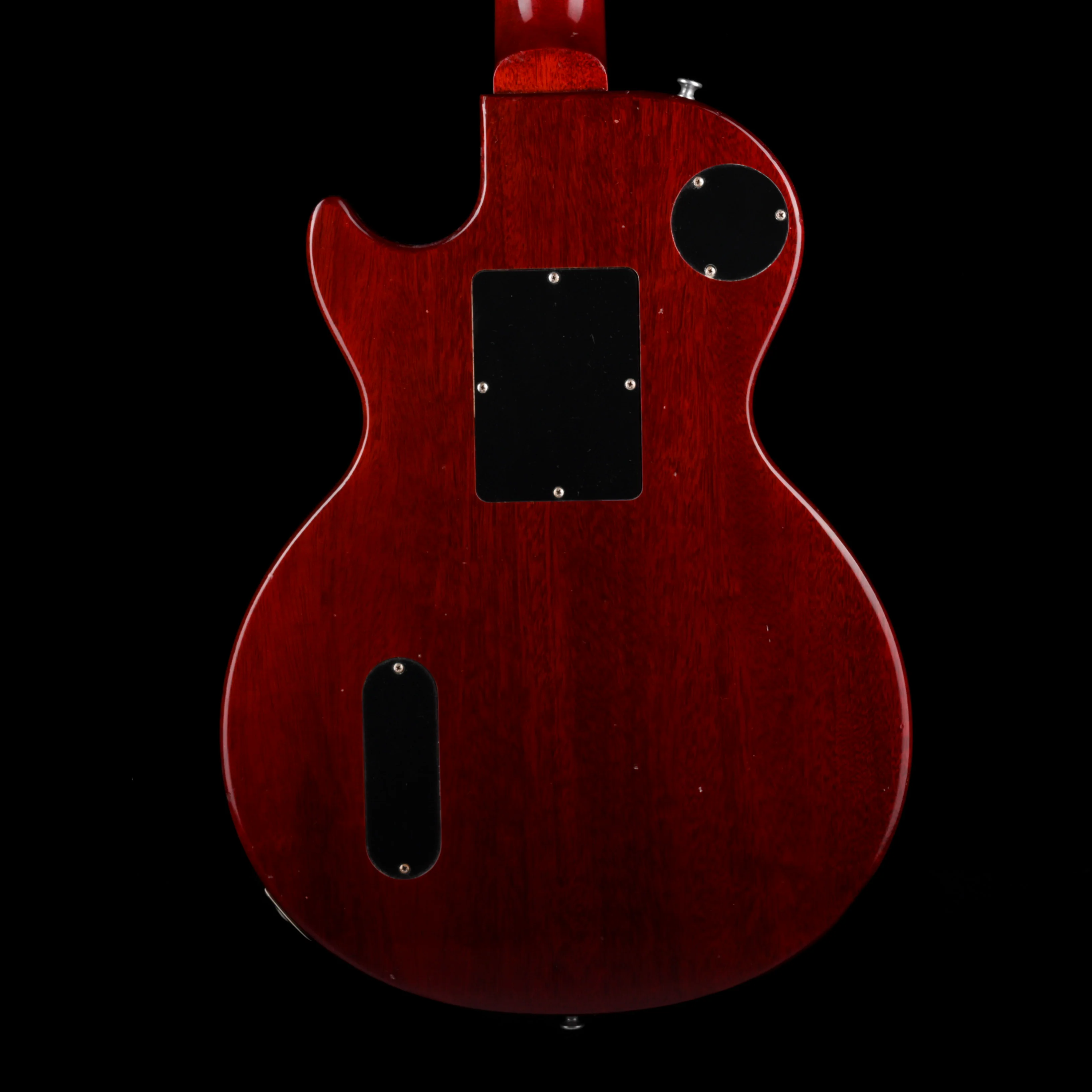 Pre-Owned '07 Gibson Custom Shop Inspired by Series John Lennon Les Paul Junior Aged Faded Cherry W OHSC - Image 8