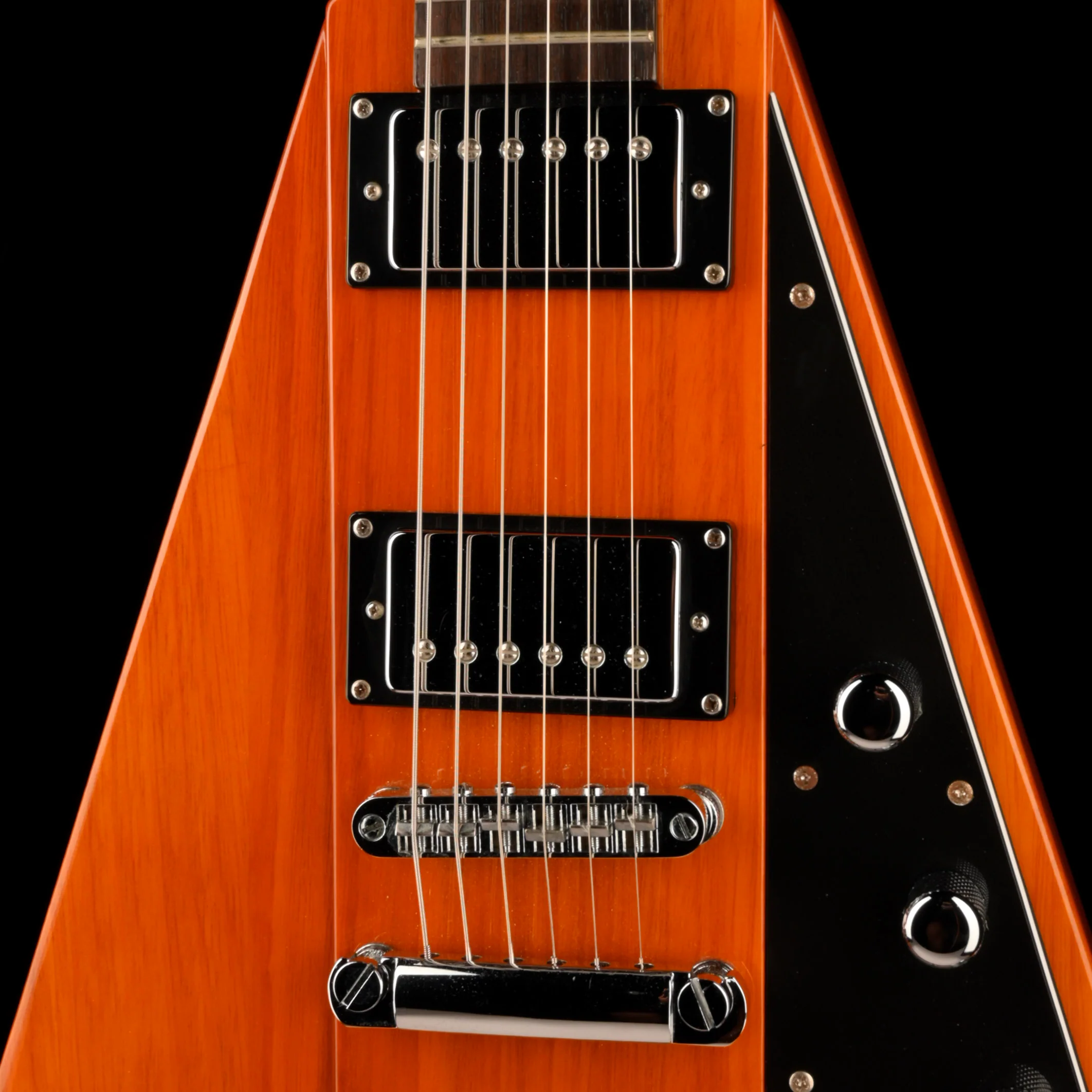 Pre Owned 2007 Reverend Volcano HB Rock Orange Electric Guitar With OHSC - Image 5