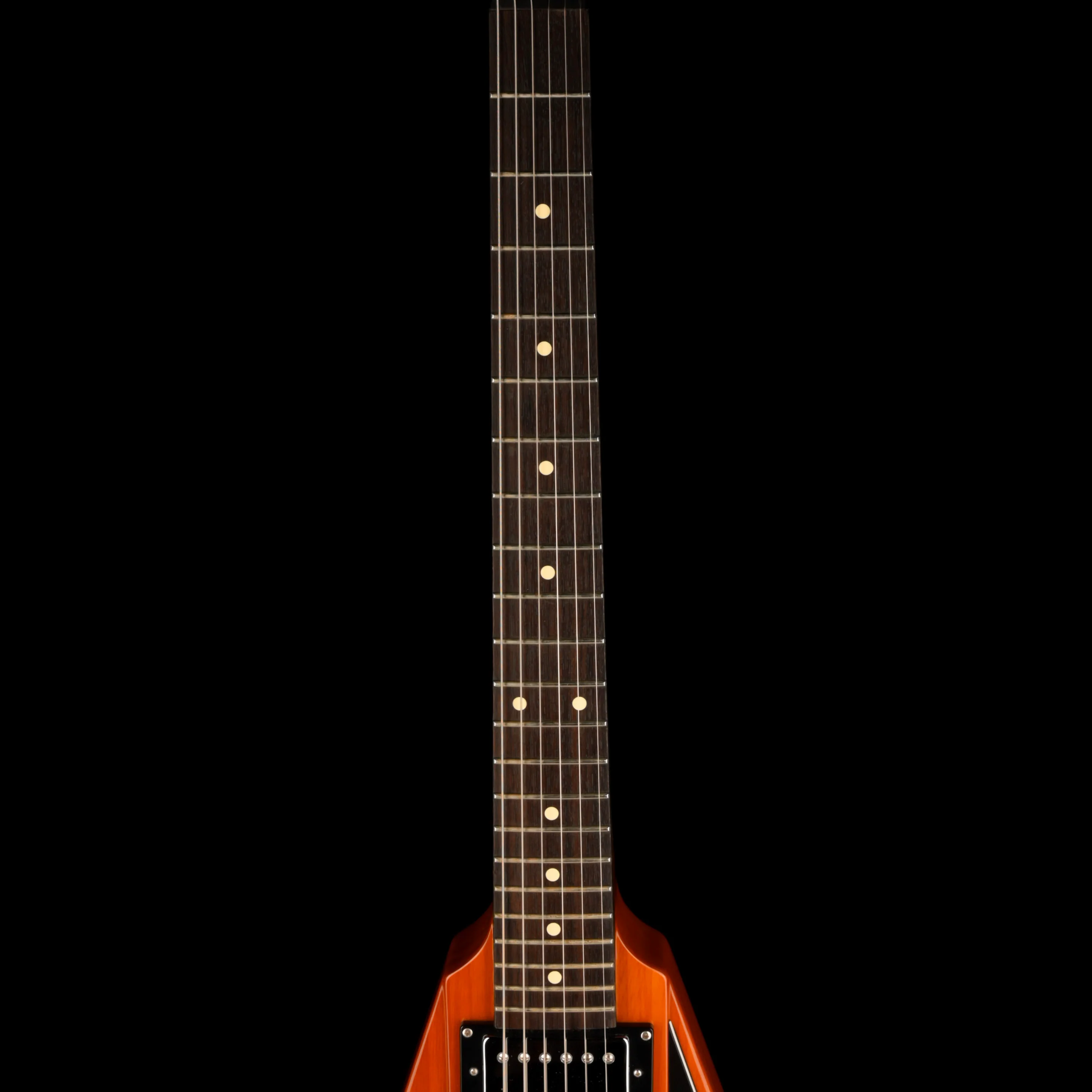 Pre Owned 2007 Reverend Volcano HB Rock Orange Electric Guitar With OHSC - Image 8