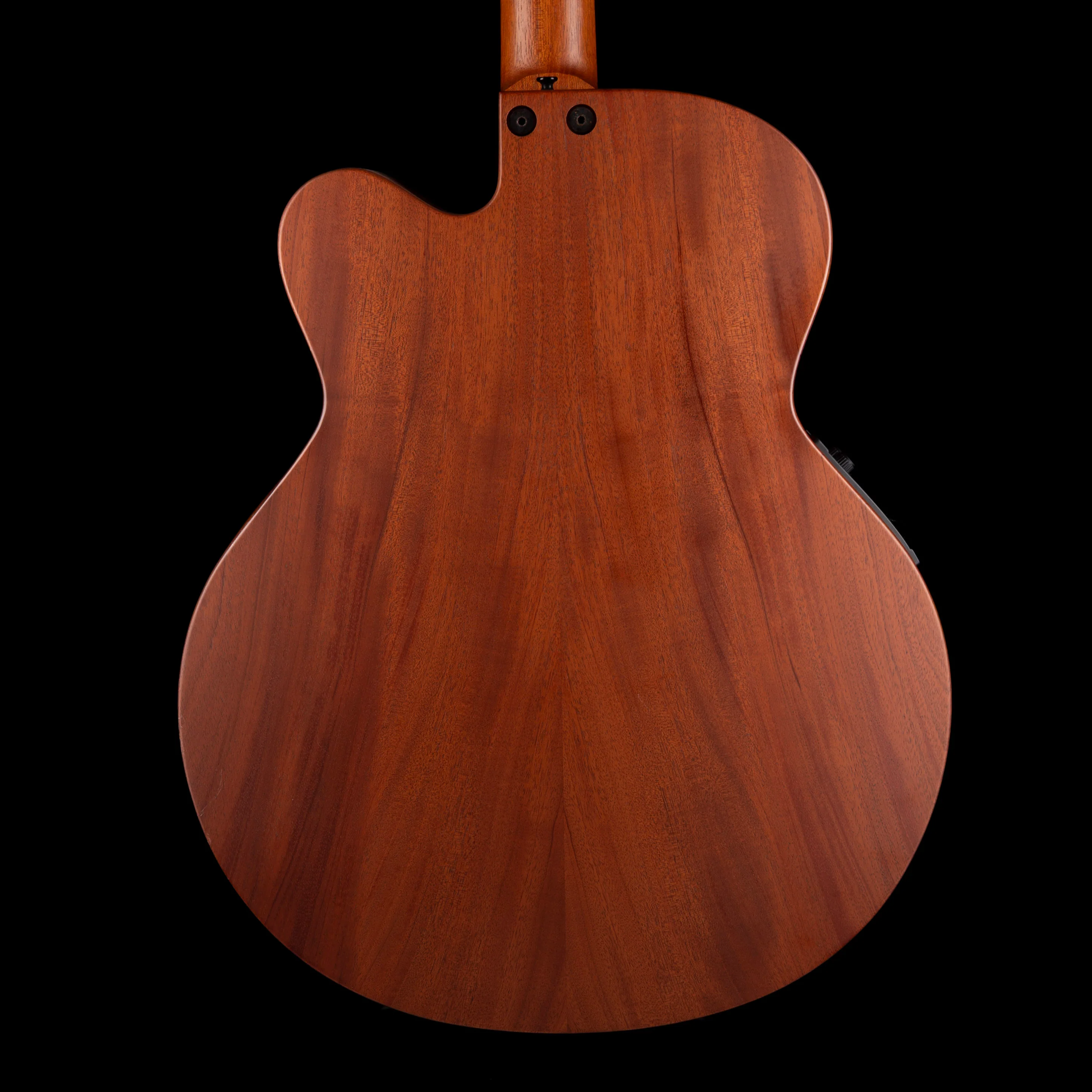 Pre Owned 2007 Tacoma Thunderhawk BM6C Baritone Acoustic Electric Guitar Natural With OHSC - Image 7
