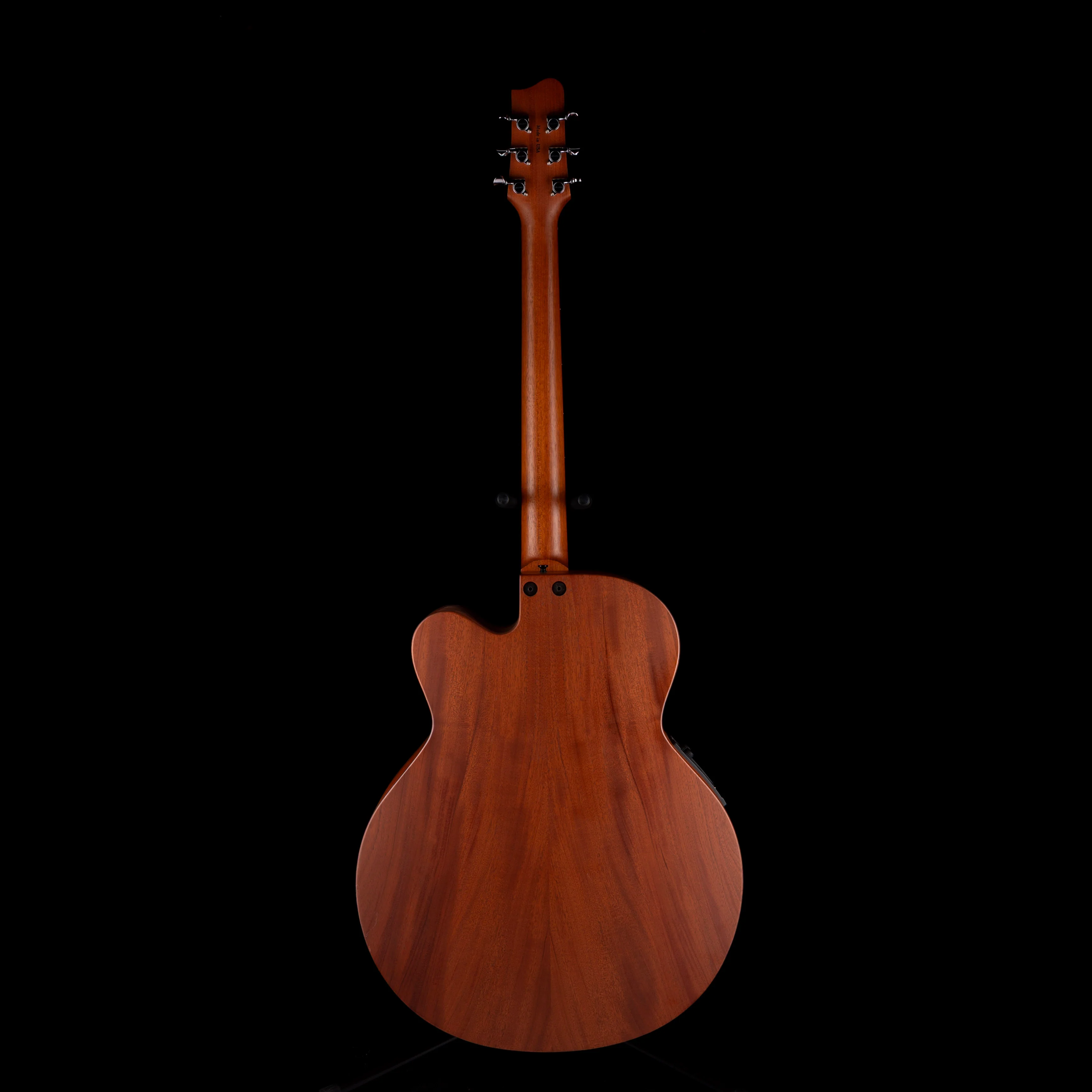 Pre Owned 2007 Tacoma Thunderhawk BM6C Baritone Acoustic Electric Guitar Natural With OHSC - Image 8
